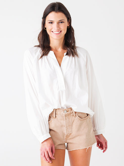 Joie Women's Lili Long Sleeve Cotton Top