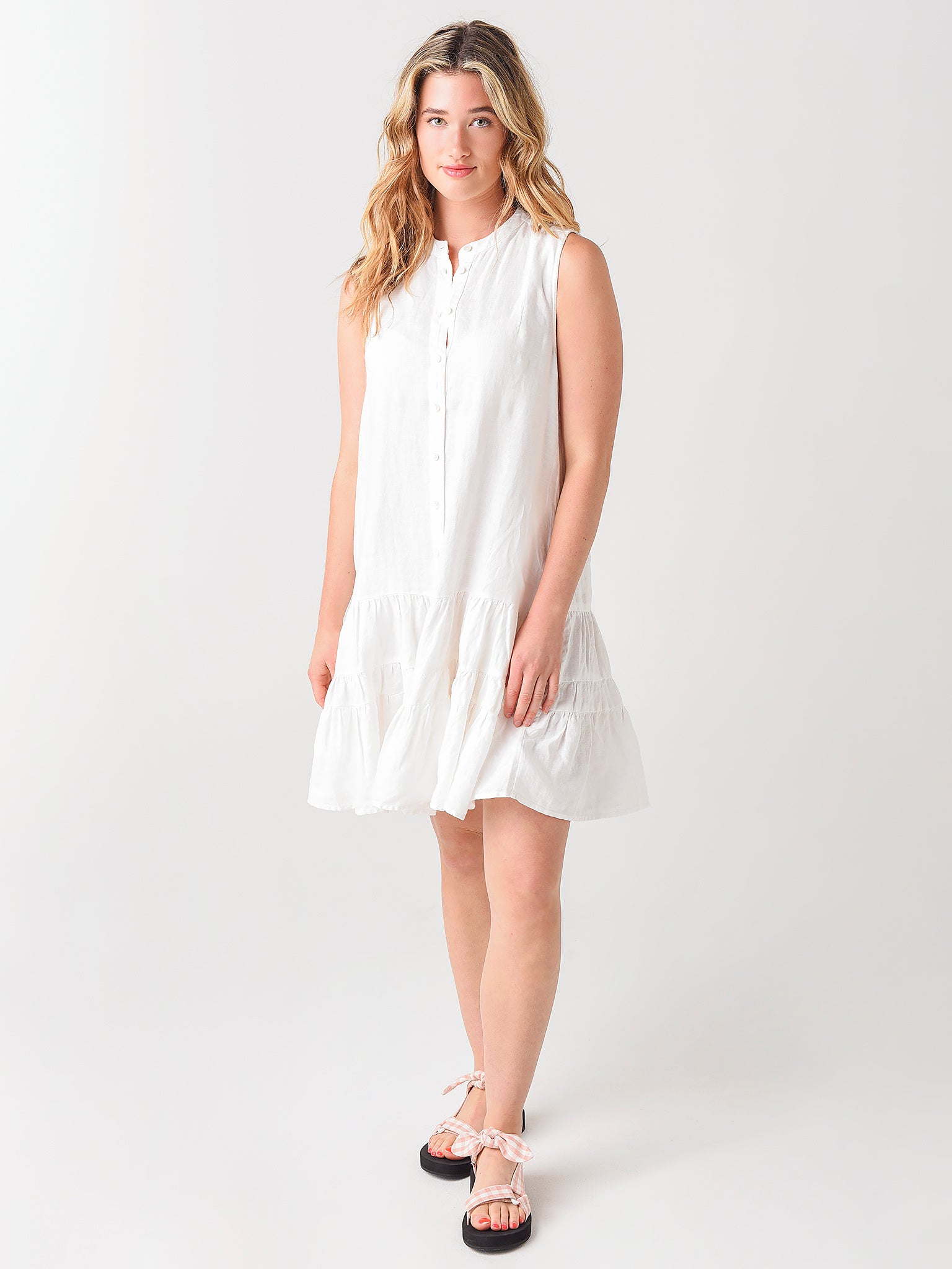 Joie Women's Alaga Mini Linen Dress Saint Bernard Joie Women's Alaga Mini Linen Dress Saint Bernard