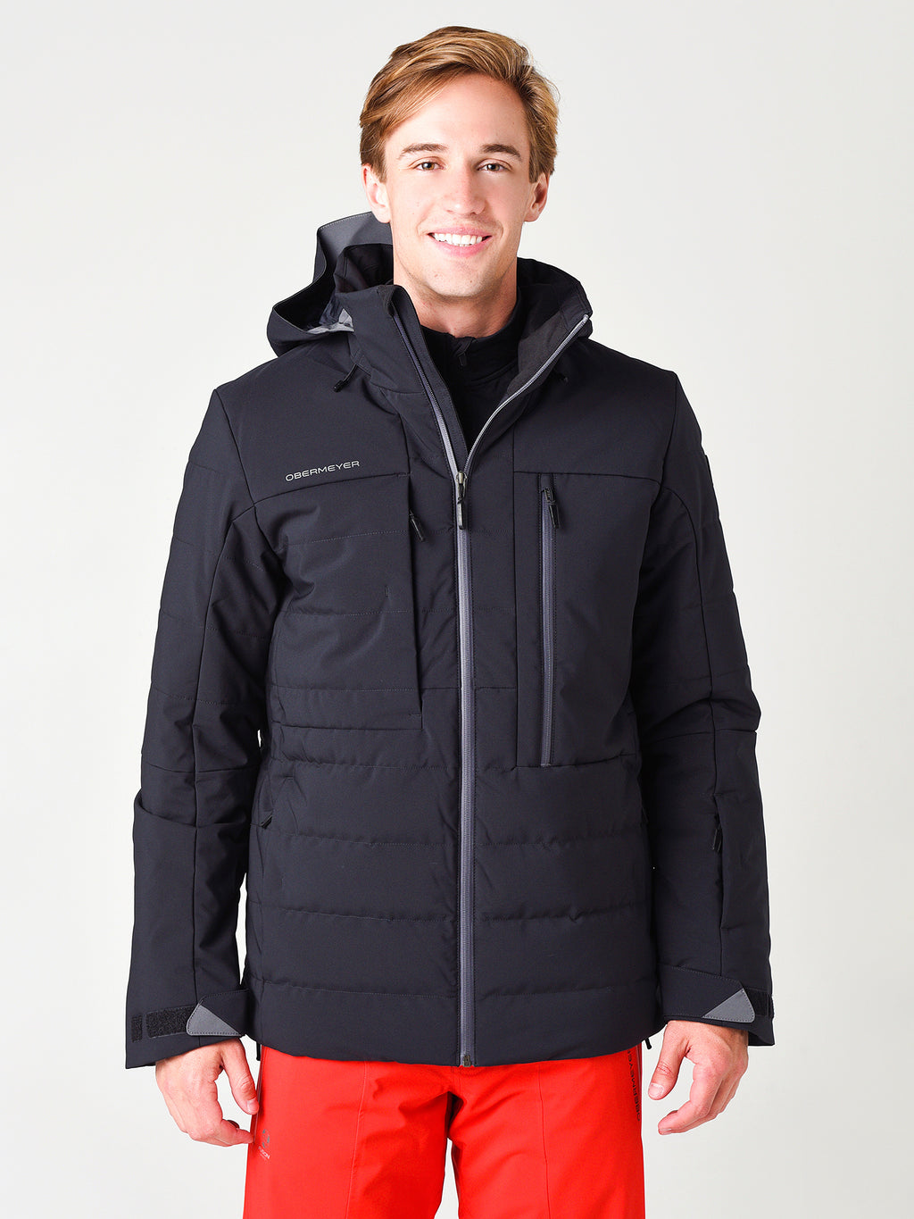Obermeyer Men's Caldera Down Hybrid Jacket - Saint Bernard