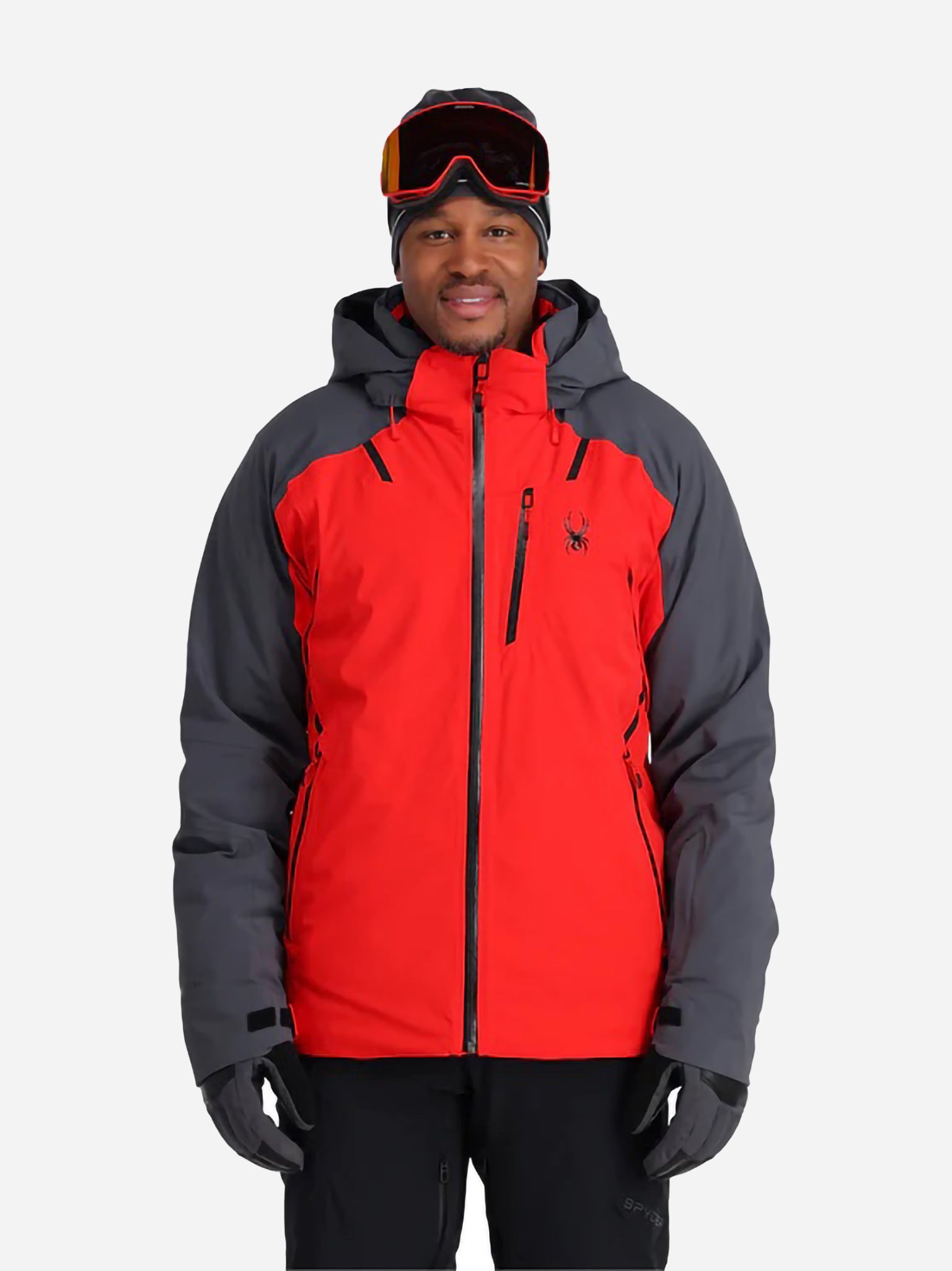 Spyder Men's Volt GTX Shell Ski Jacket – Sustainable & Waterproof Outdoor Performance Jacket
