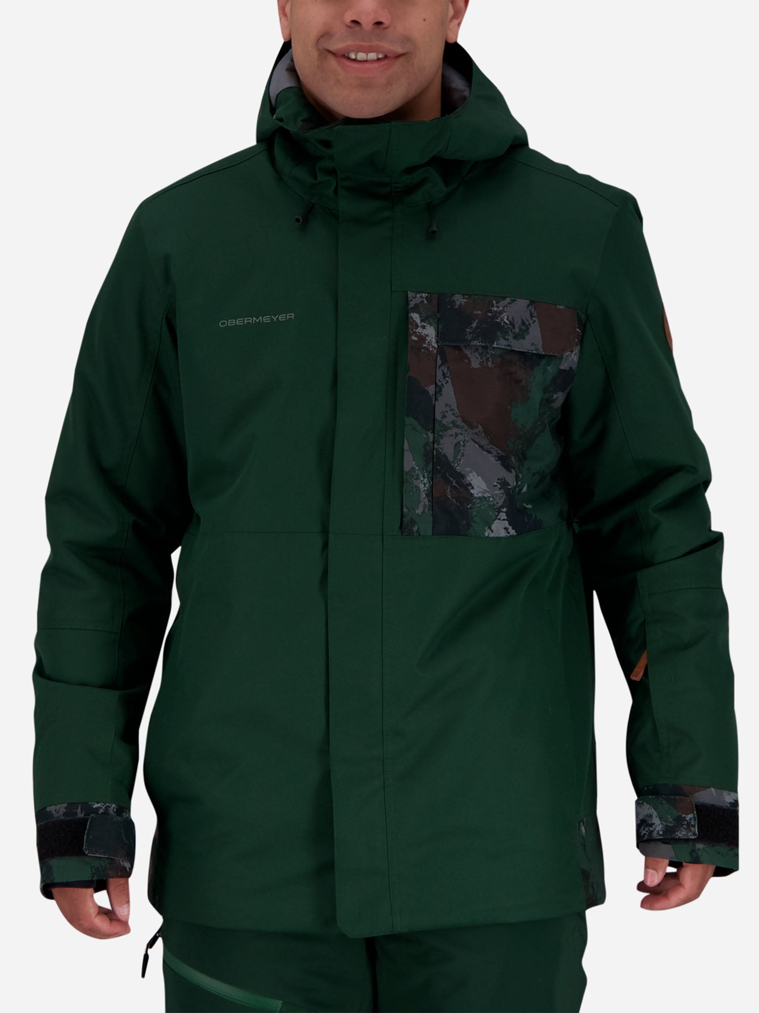 Obermeyer Men's Grommet Jacket - Saint Bernard