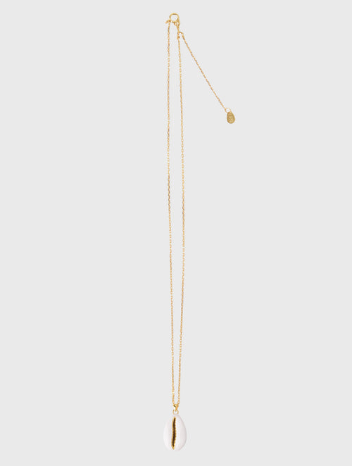 Annie O`Grady Designs Women's Enamel Puka Shell Necklace