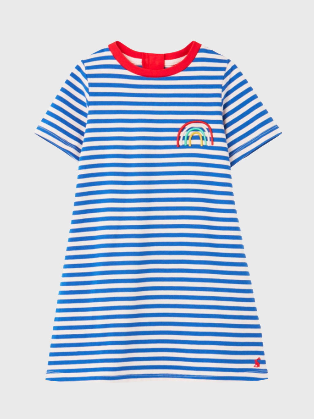 Little Joules Girls' Rosalee Short Sleeve Dress - Saint Bernard