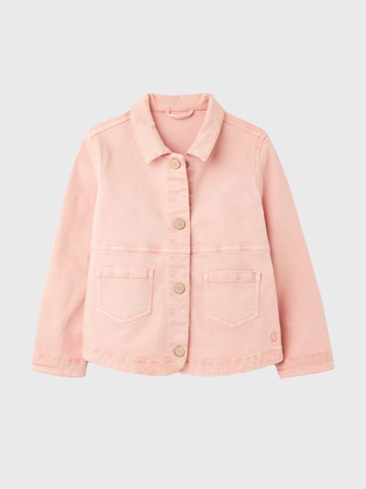 Little Joules Girls' Imogen Denim Jacket - Saint Bernard