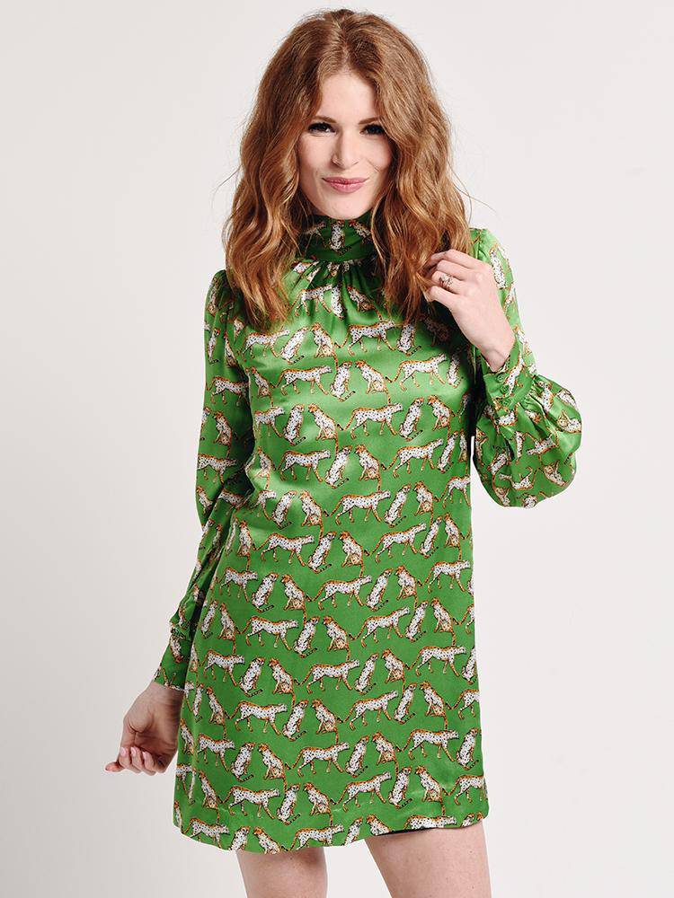 Milly Sherie Dress - Saint Bernard