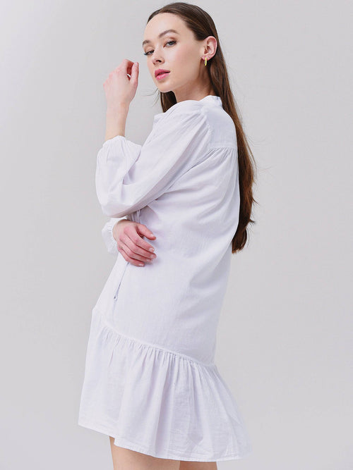 Stark X Women's Poplin Placket Dress