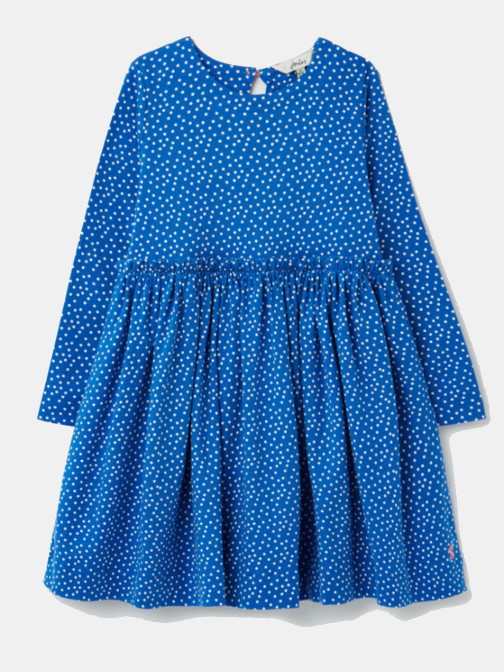Little Joules Girls' Hampton Paperbag Waist Dress - Saint Bernard