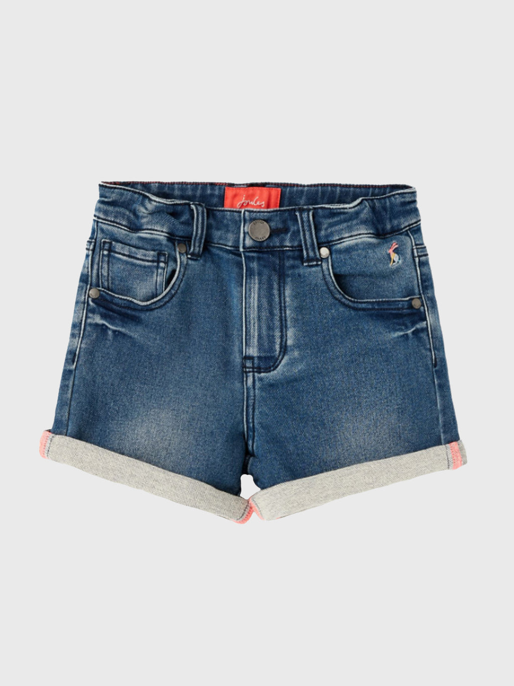 Little Joules Girls' Monaco Short - Saint Bernard