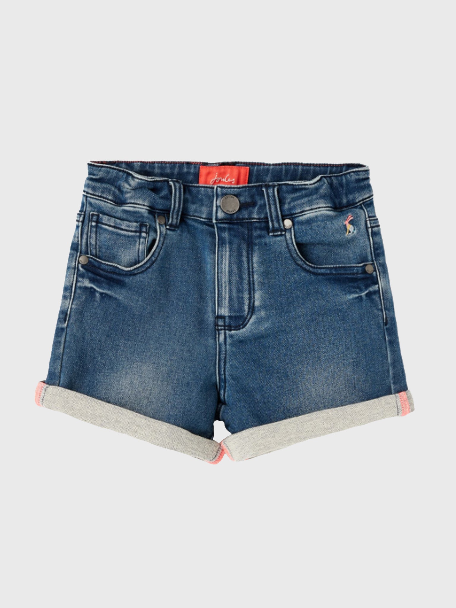 Little Joules Girls' Monaco Short - Saint Bernard