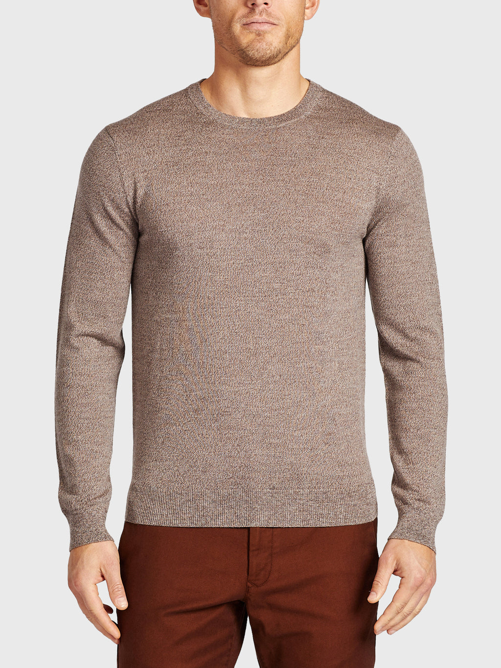 Bonobos Men's Merino Crew Neck Sweater - Saint Bernard