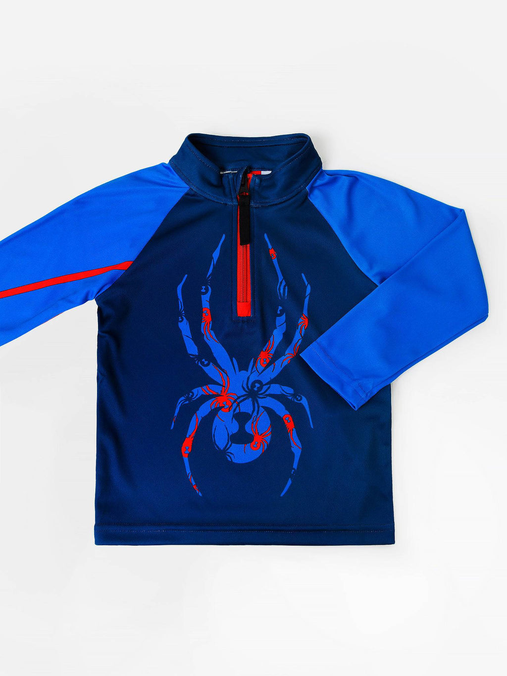 Spyder Boys' Bug Half-Zip Base Layer Top - Saint Bernard