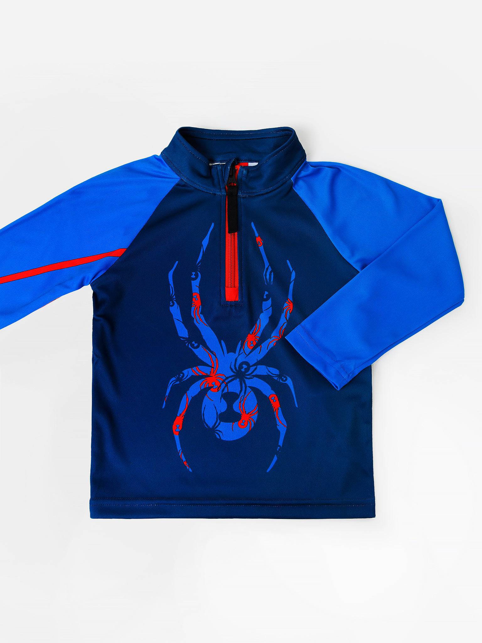 Spyder Boys' Bug Half-Zip Base Layer Top - Saint Bernard