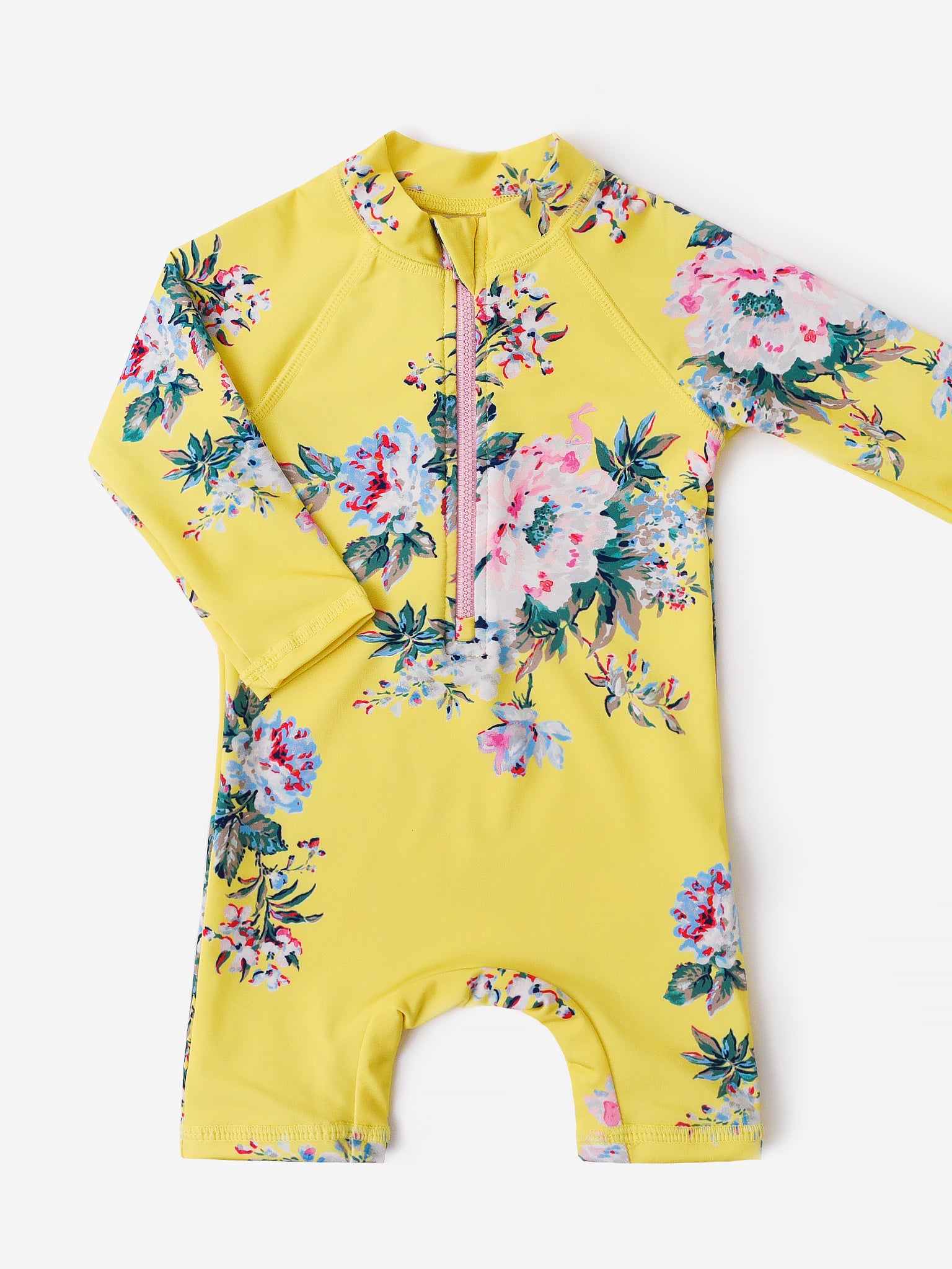 Joules Baby Girls' Sun Swim Onesie Saint Bernard