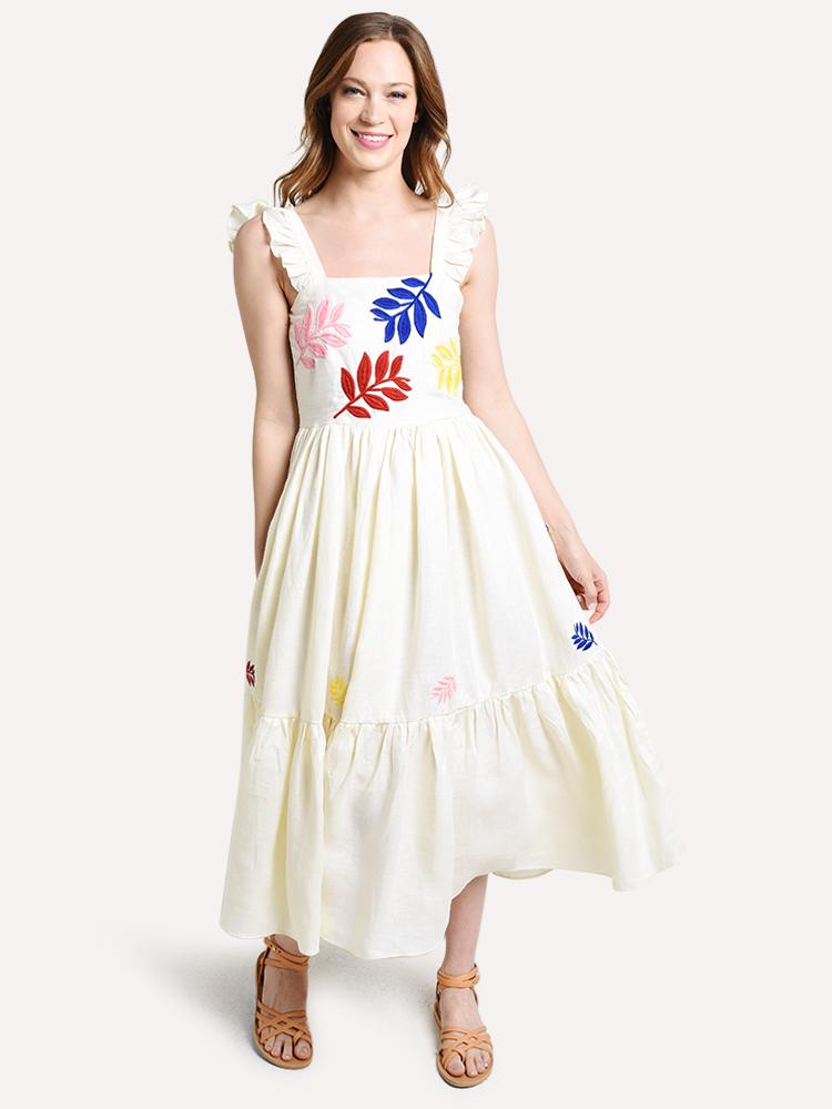 Carolina K Nika Dress - Saint Bernard