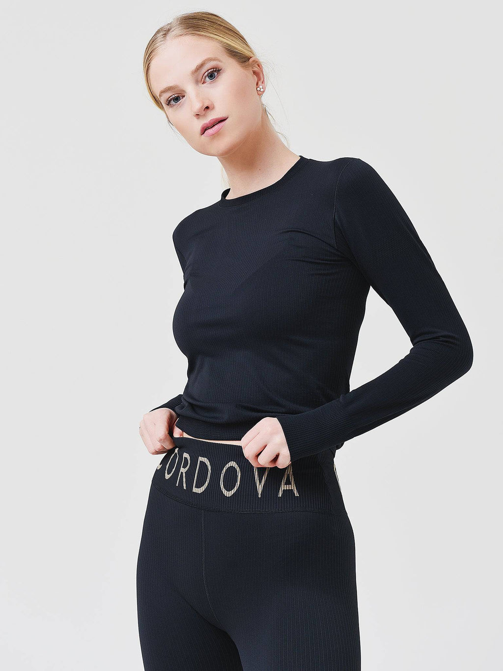Cordova Women's Seamless Knit Base Layer Top - Saint Bernard