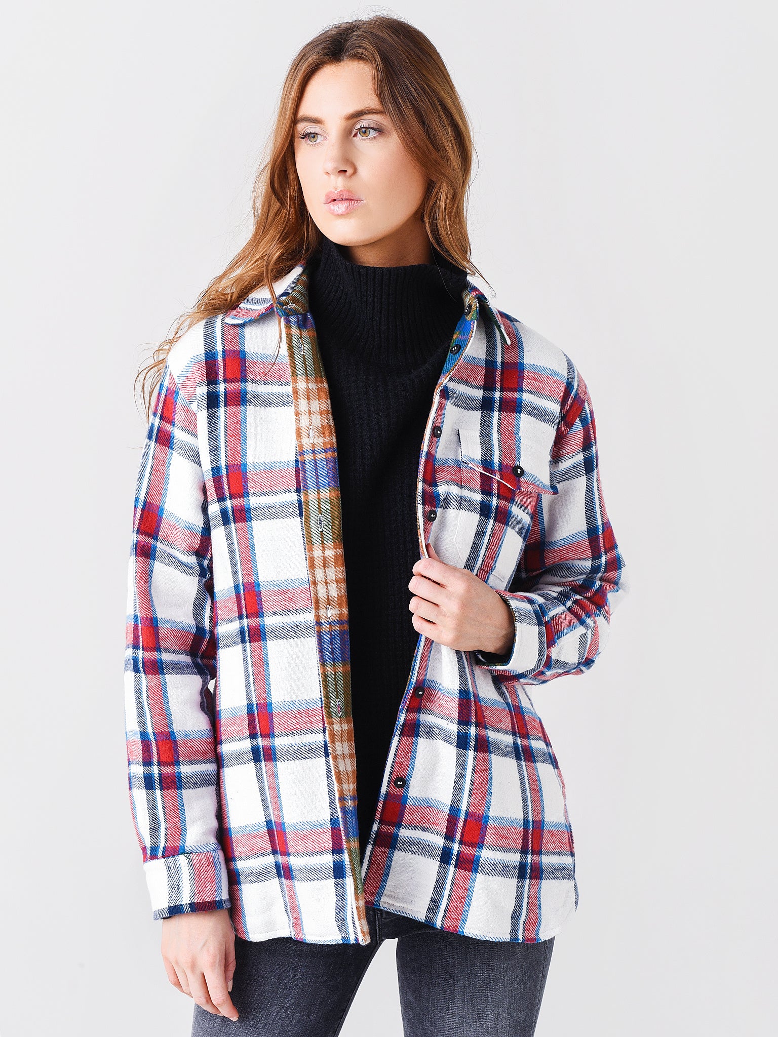 Hunter Bell Women's Perry Shirt Jacket - Saint Bernard