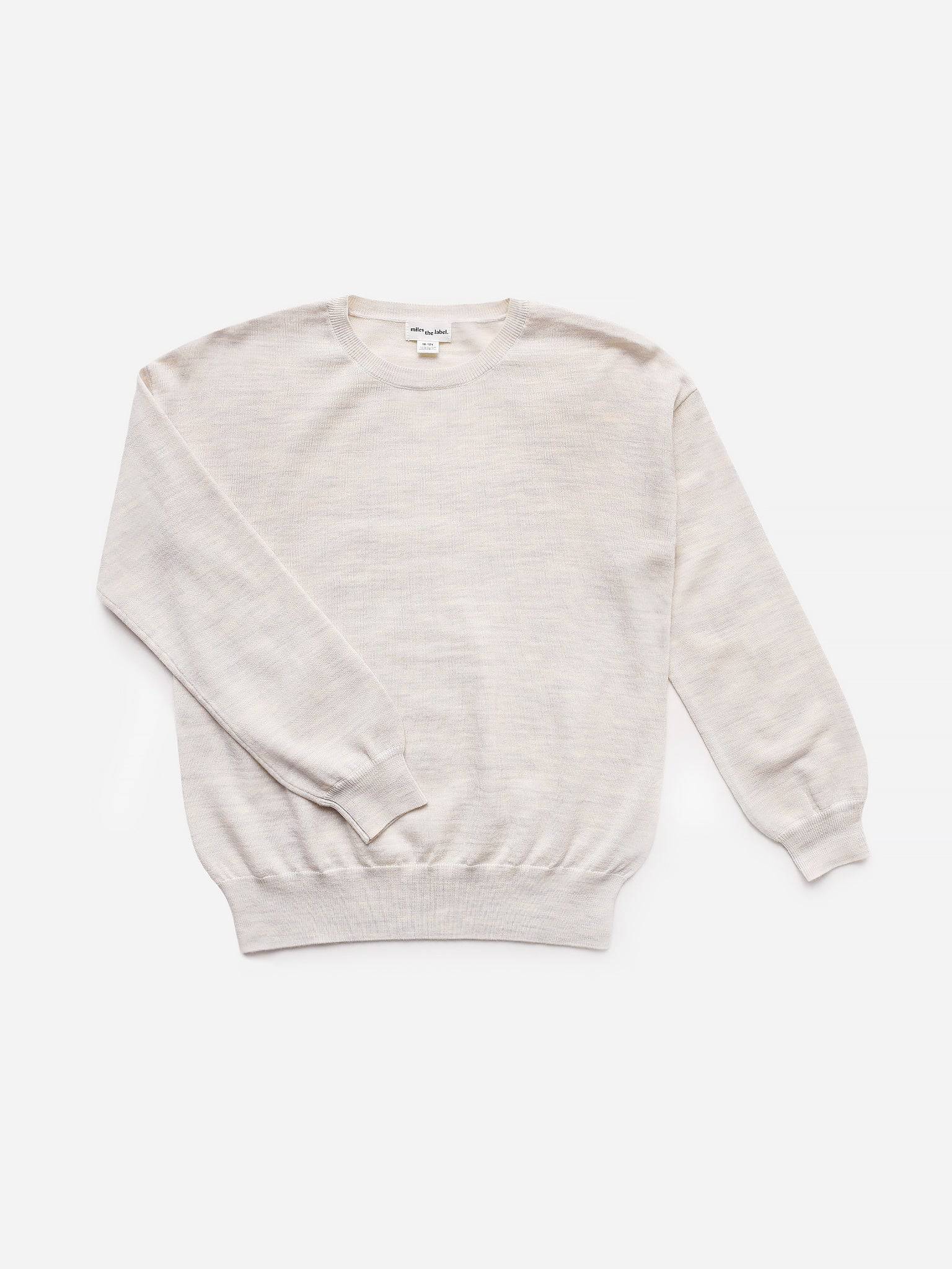 Miles Girls' Knit Sweater - Saint Bernard
