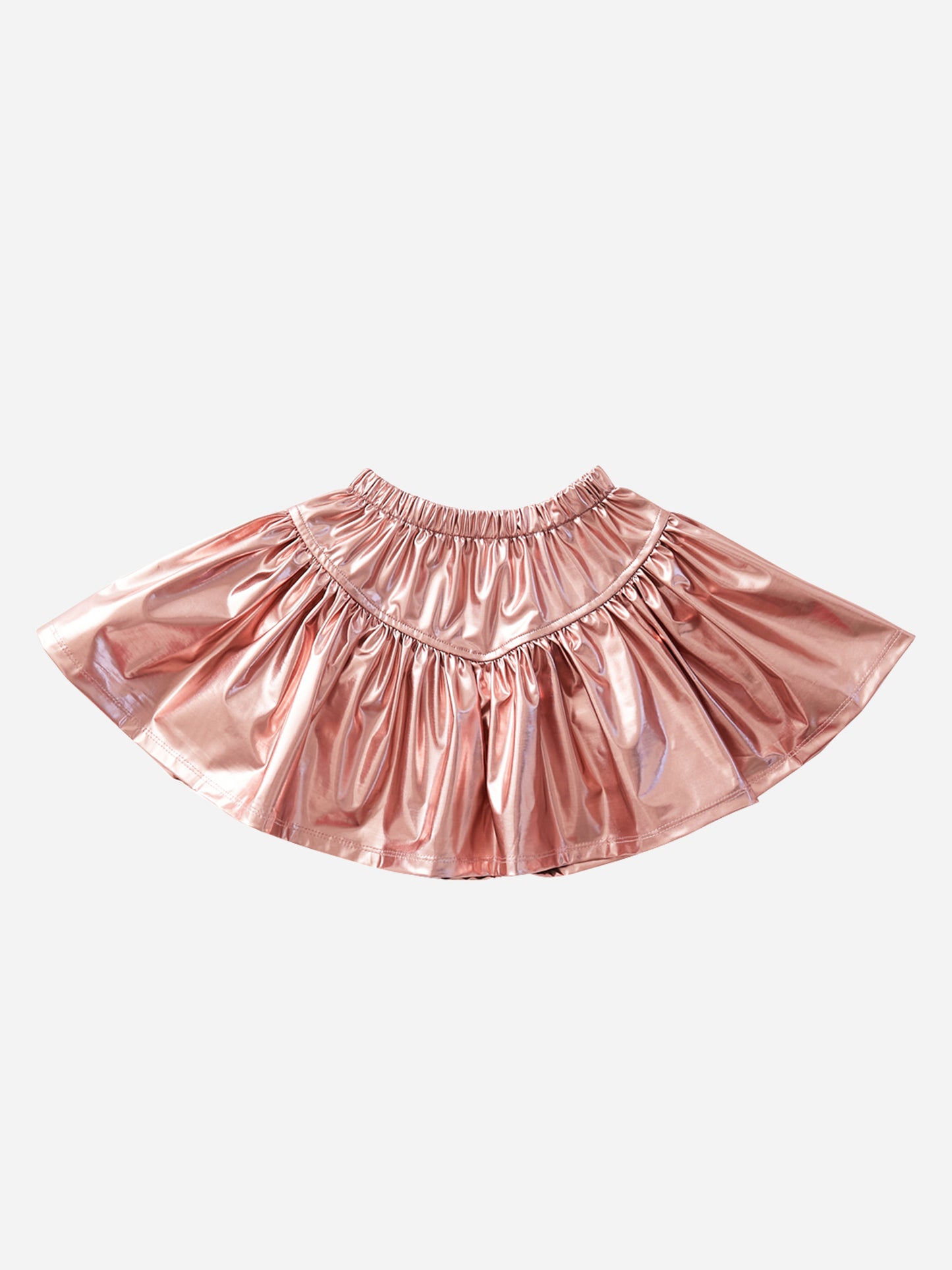Pink Chicken Girls' Alexis Lamé Skirt