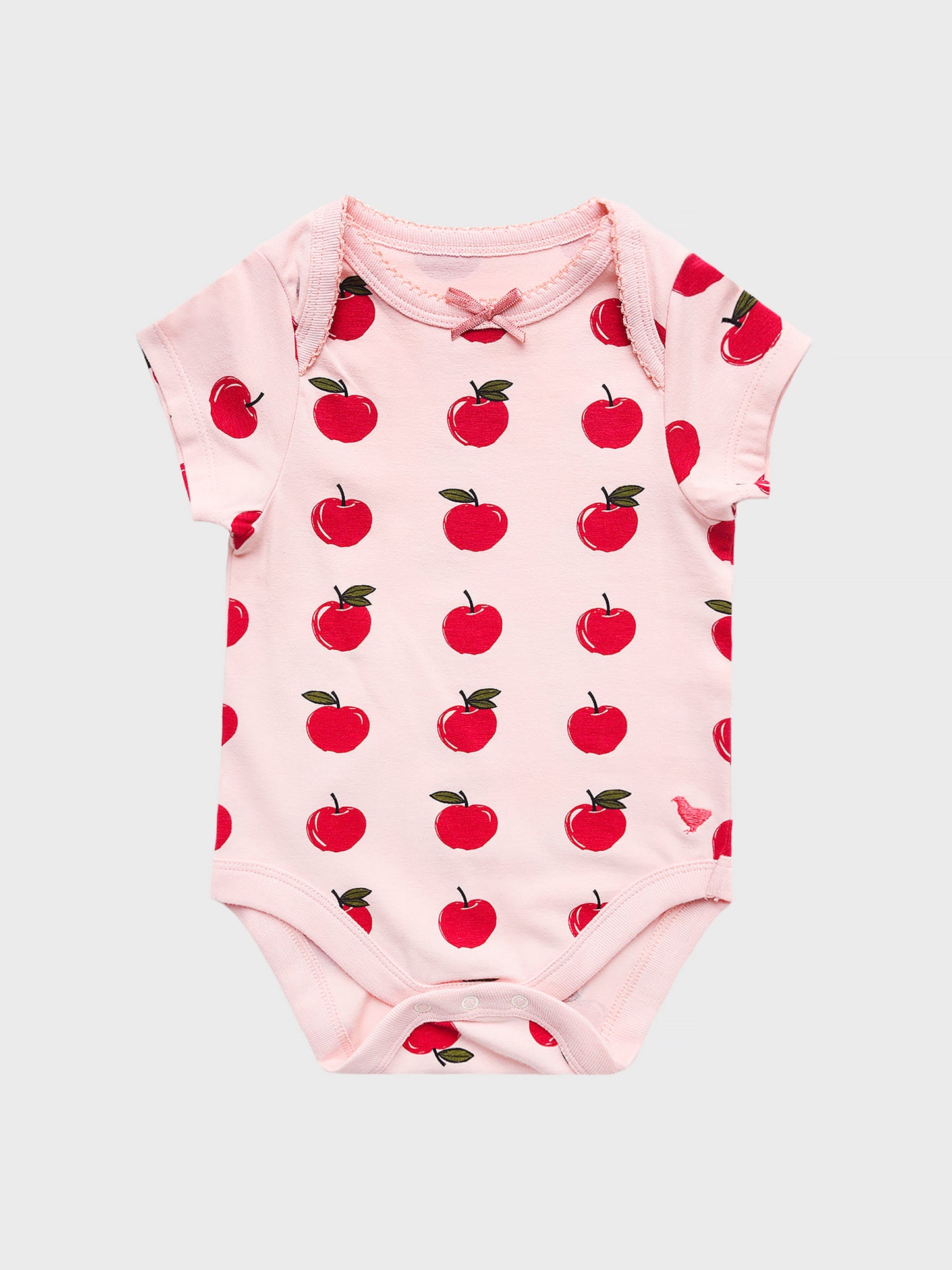Pink Chicken Little Girls' Organic Bodysuit