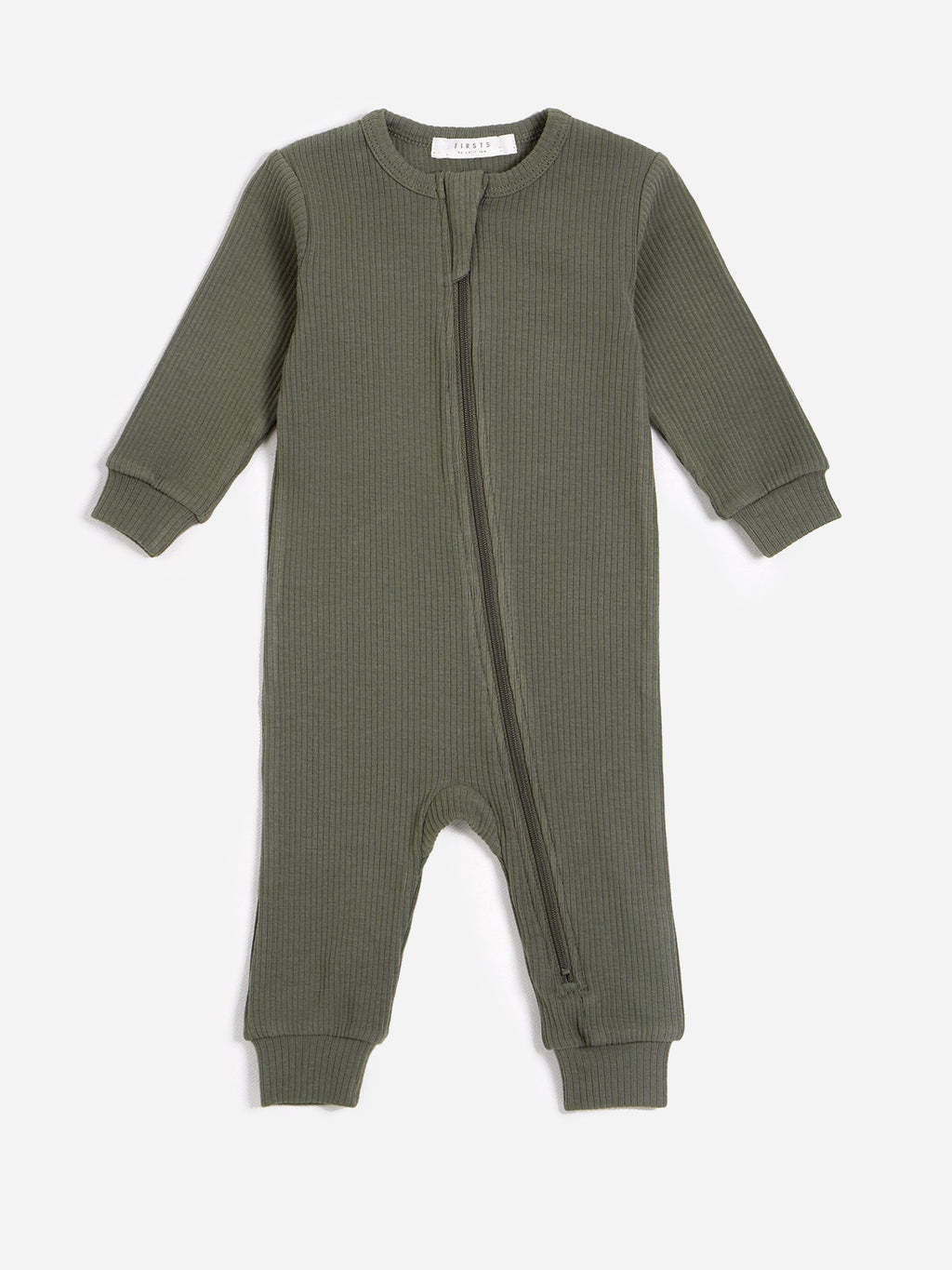 Petit Lem Baby's Long Sleeve Playsuit Sleep Knit Onesie - Saint Bernard