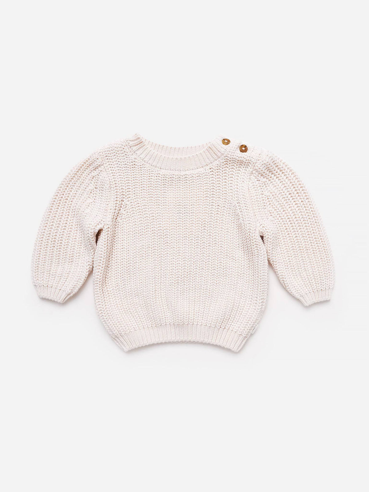 Petit Lem Little Kids' Chunky Knit Sweater - Saint Bernard