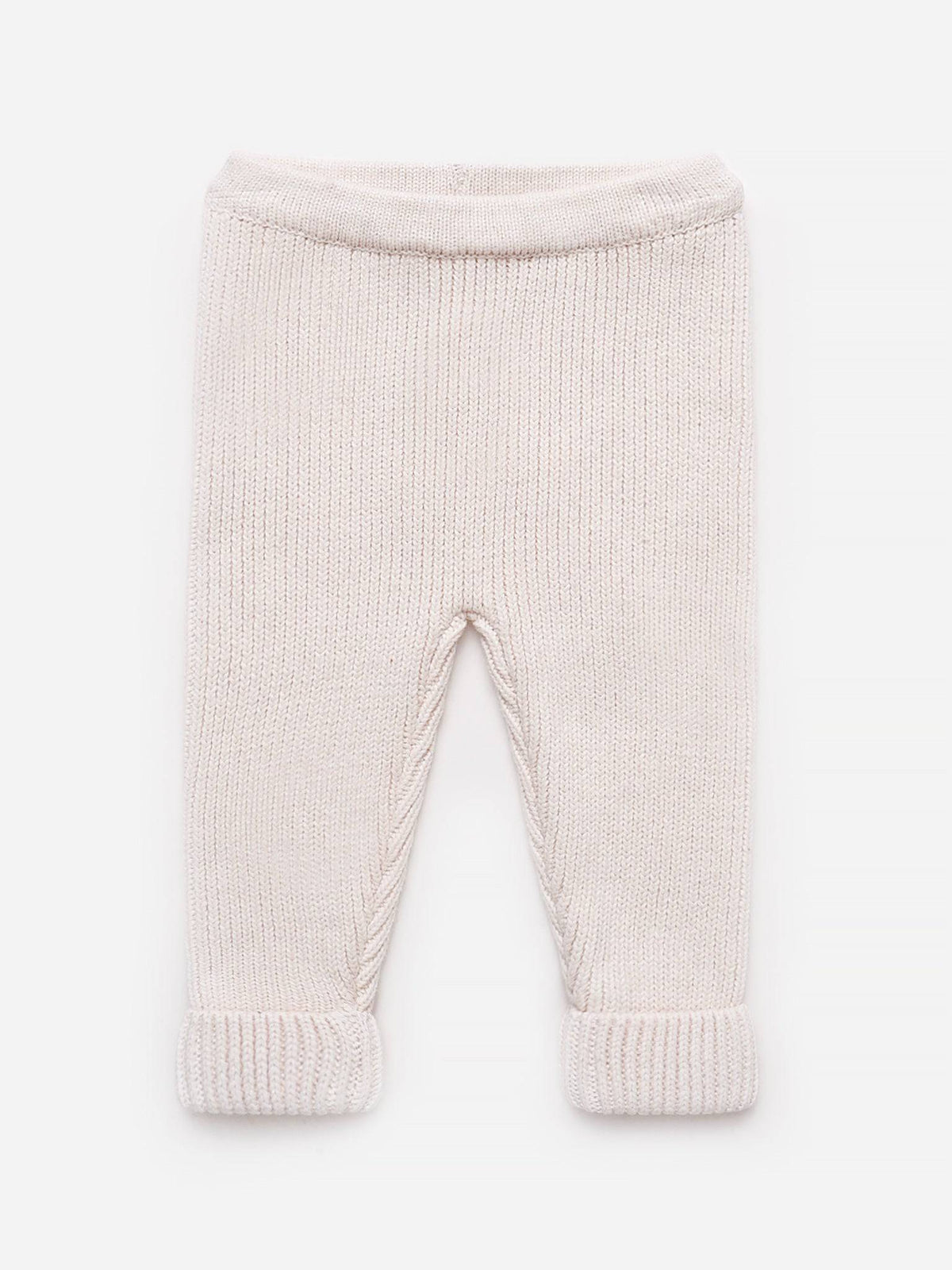 Petit Lem Little Kids' Chunky Knit Pant - Saint Bernard