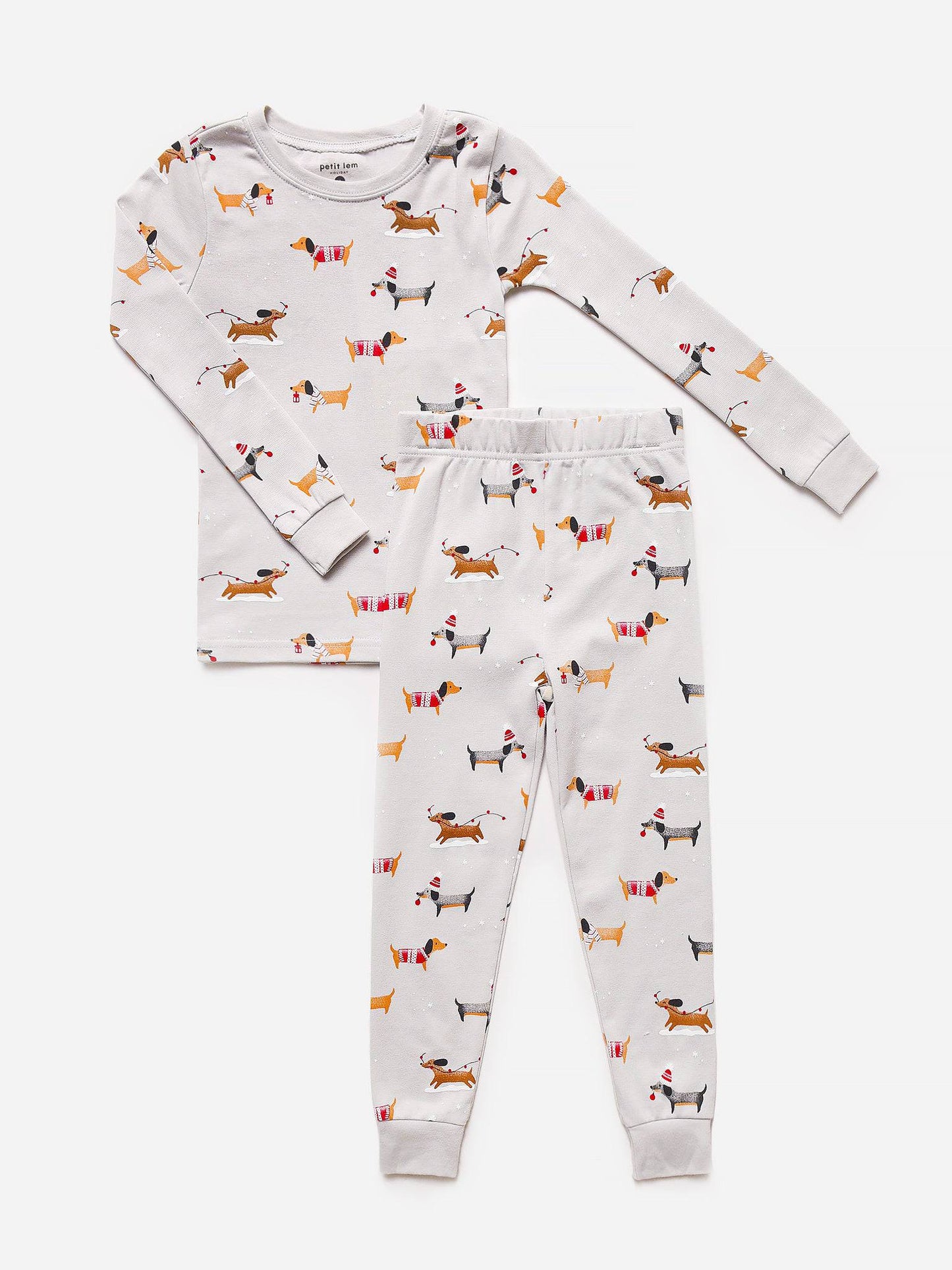 Petit Lem Kids' Pajama Set - Saint Bernard