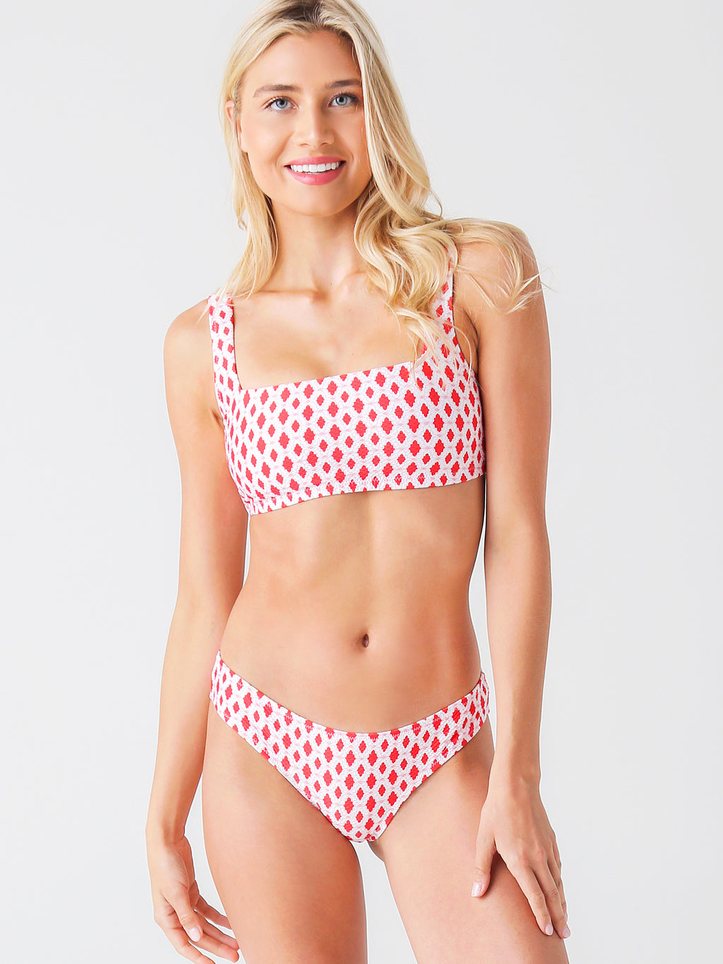 Heidi Klein Women's Marrakesh Square Neck Bikini Top - Saint Bernard