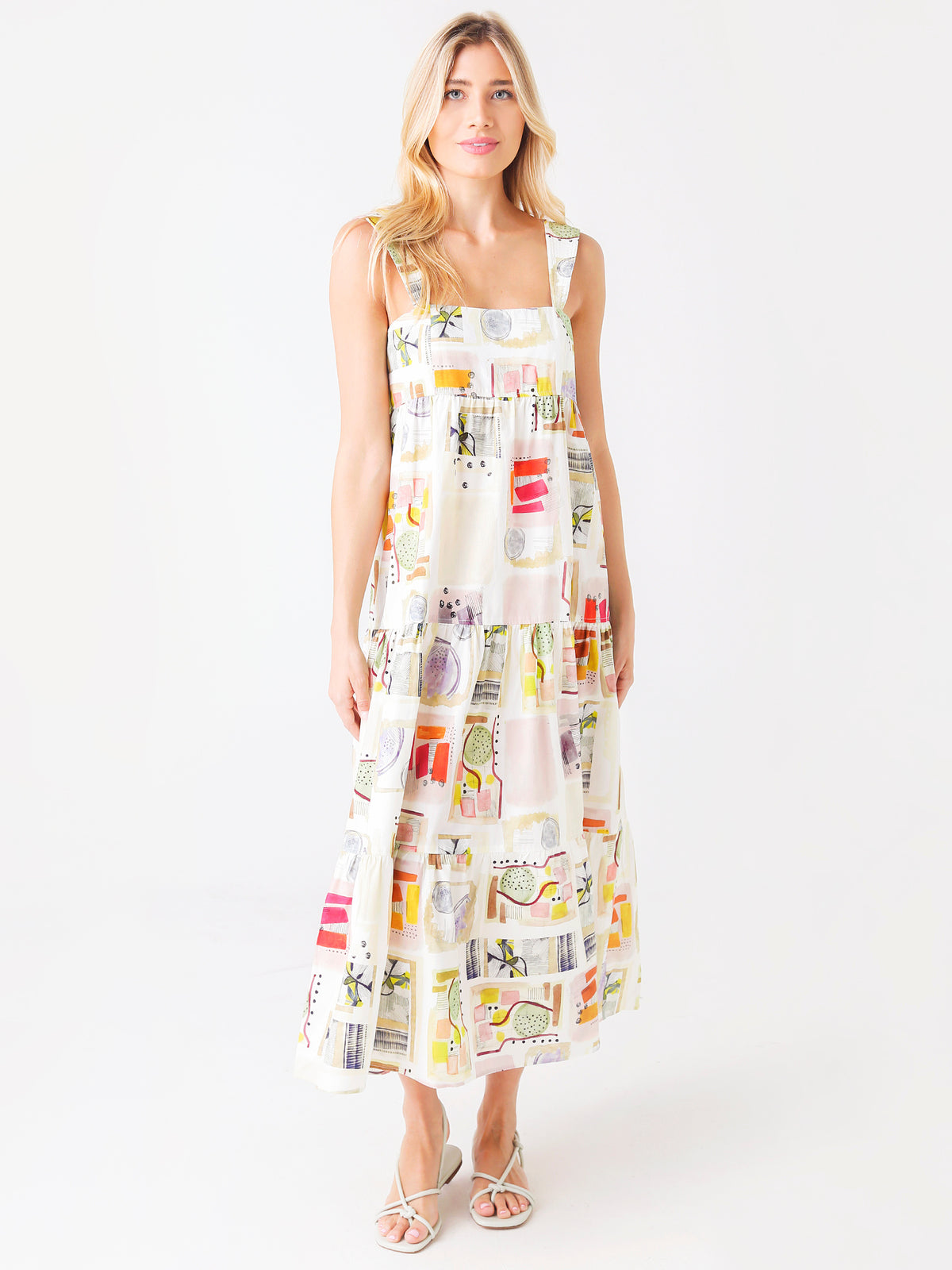 ladies poppy dress Hunter Bell Women's poppy print dress