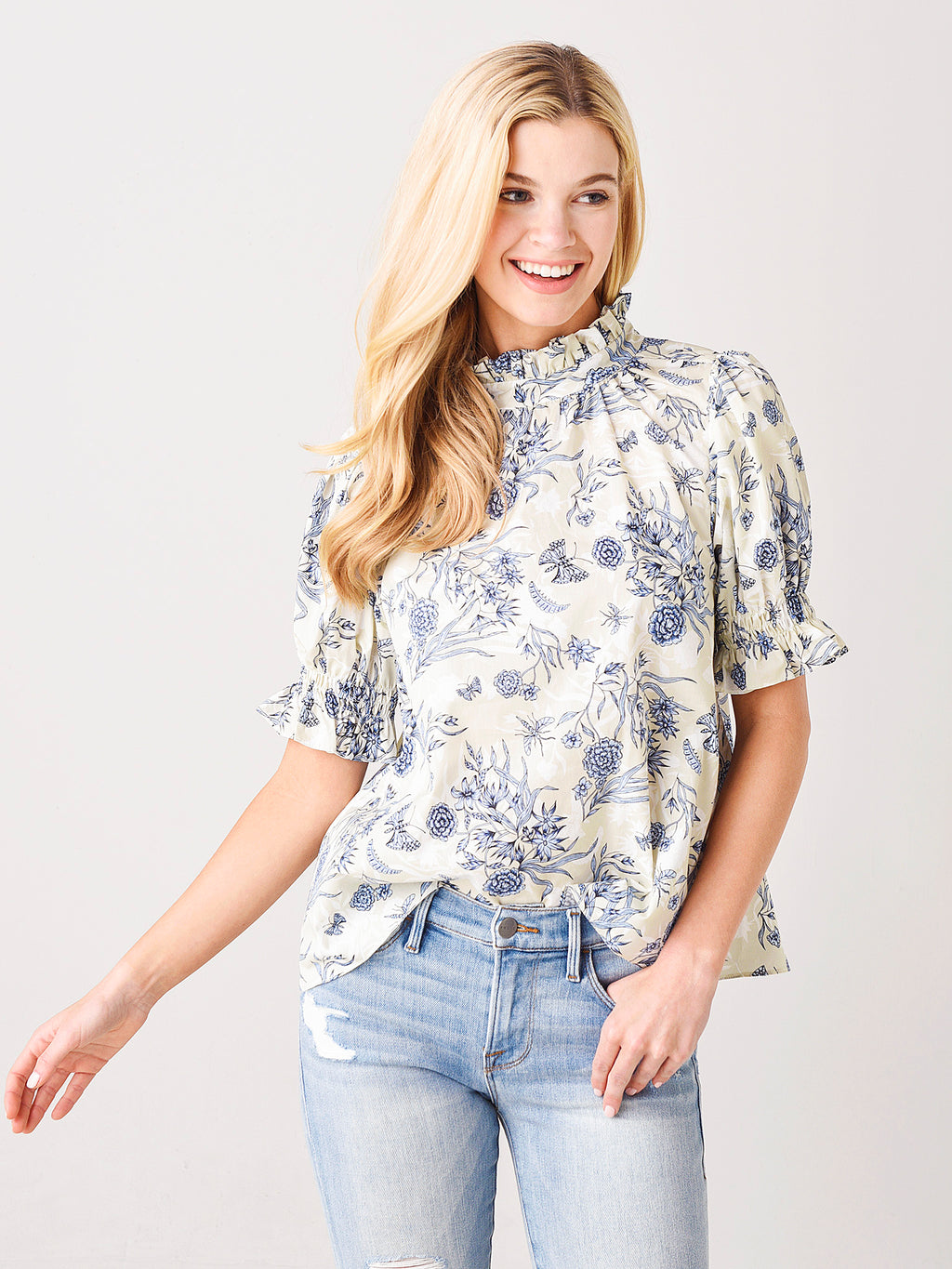 Hunter Bell Monroe Top - Saint Bernard