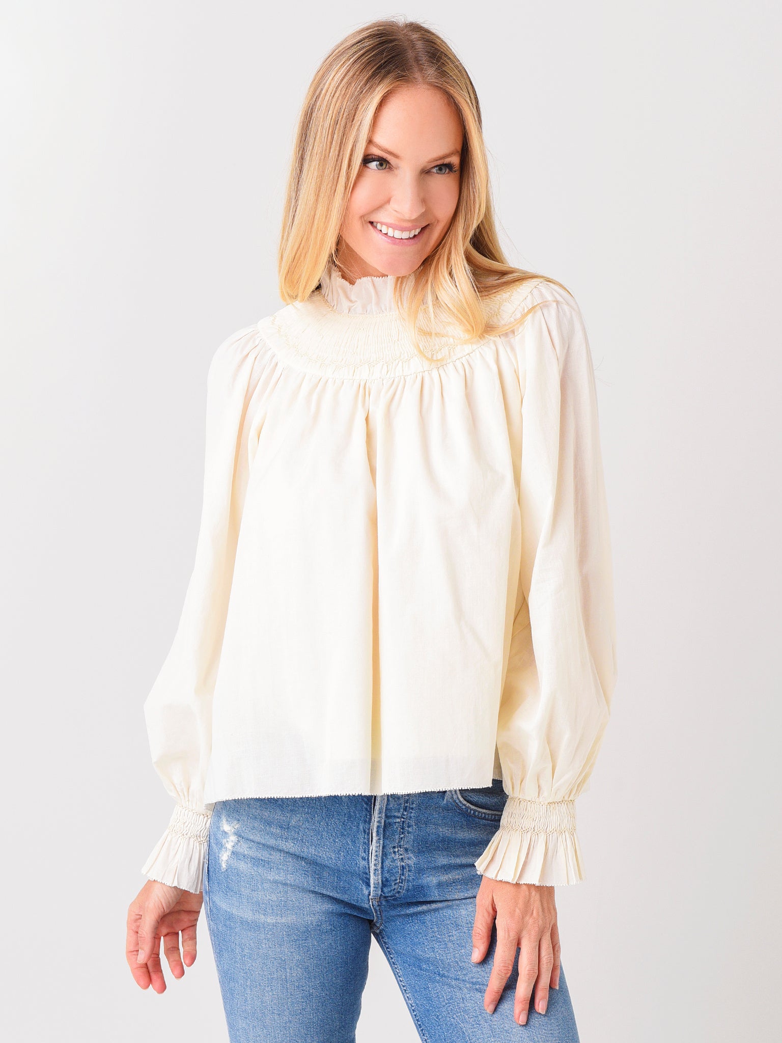 Hunter Bell Women's Hayes Blouse - Saint Bernard