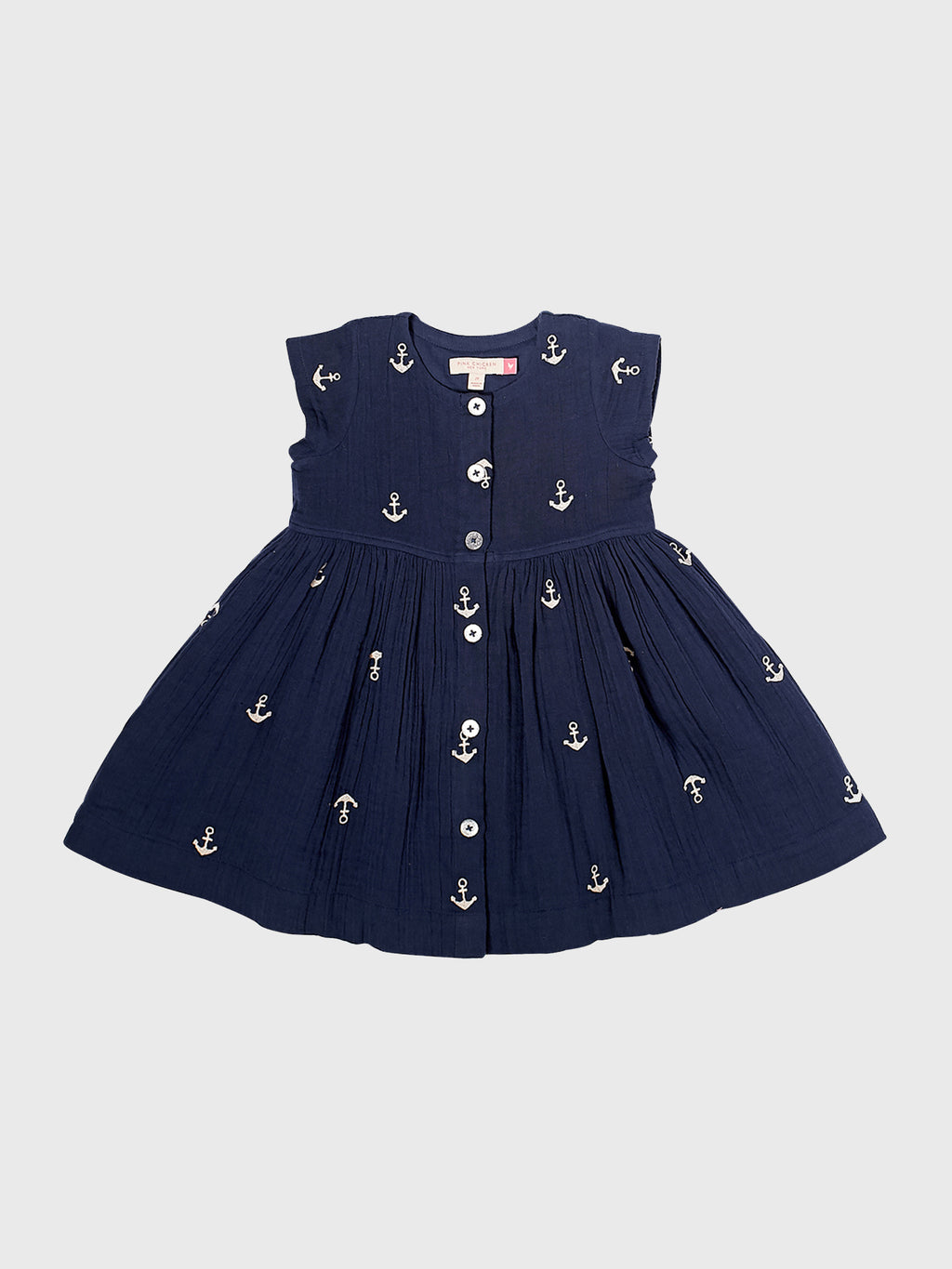 Pink Chicken Girls' Winnie Dress - Saint Bernard