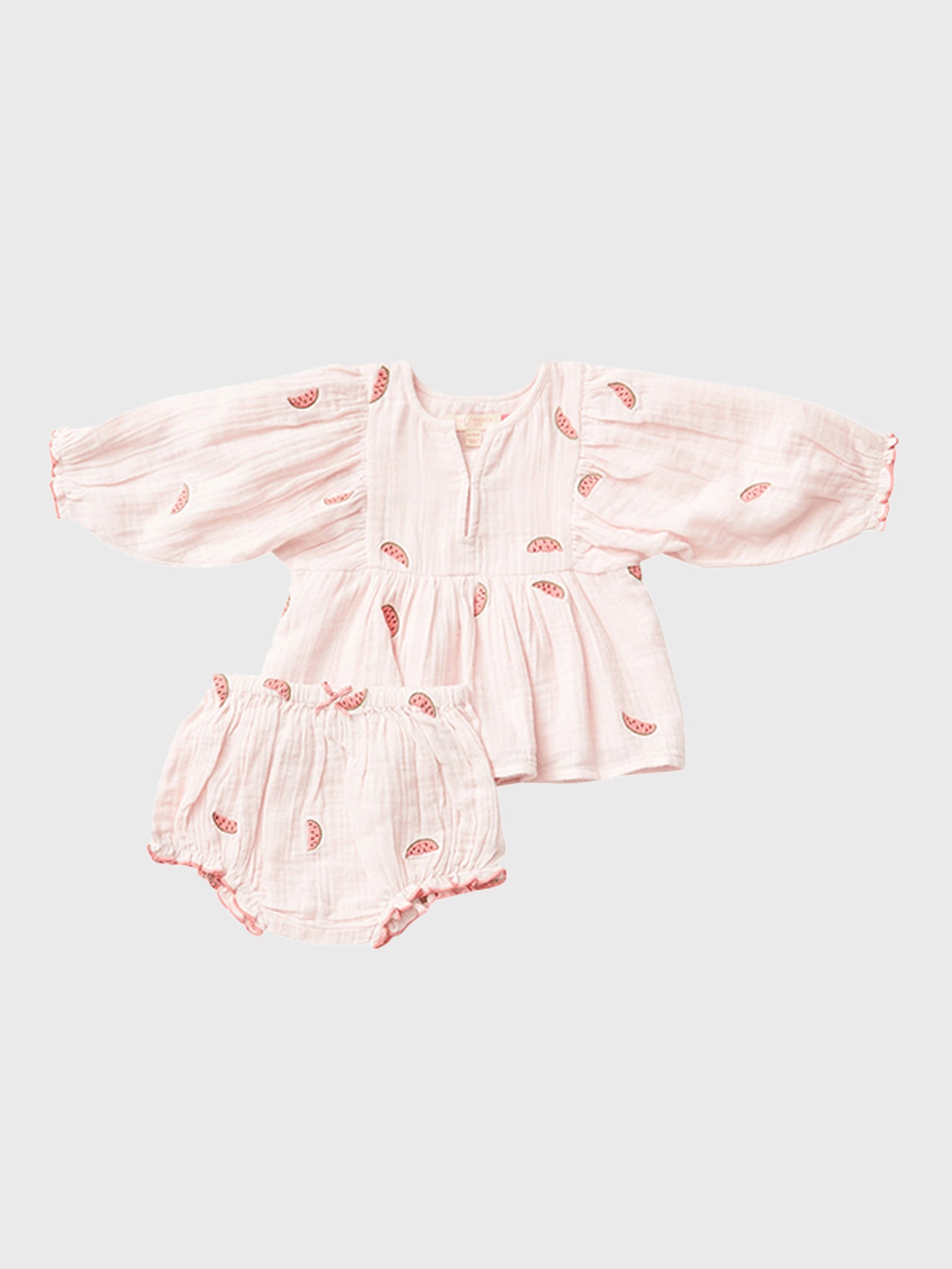 Pink Chicken Little Girls' Ava Bella Two-Piece Set - Saint Bernard