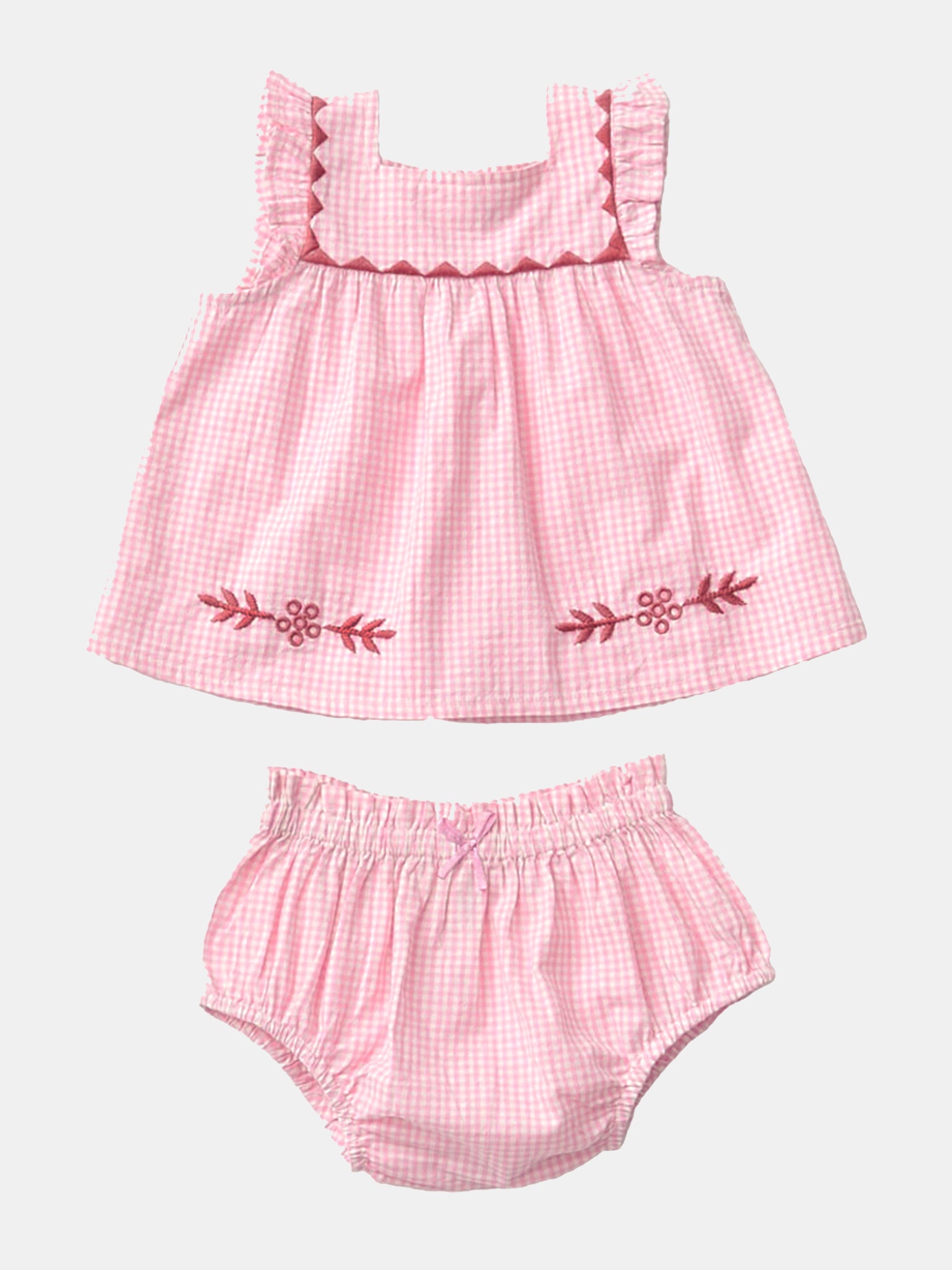Pink Chicken Little Girls' Marabelle Two Piece Set - Saint Bernard