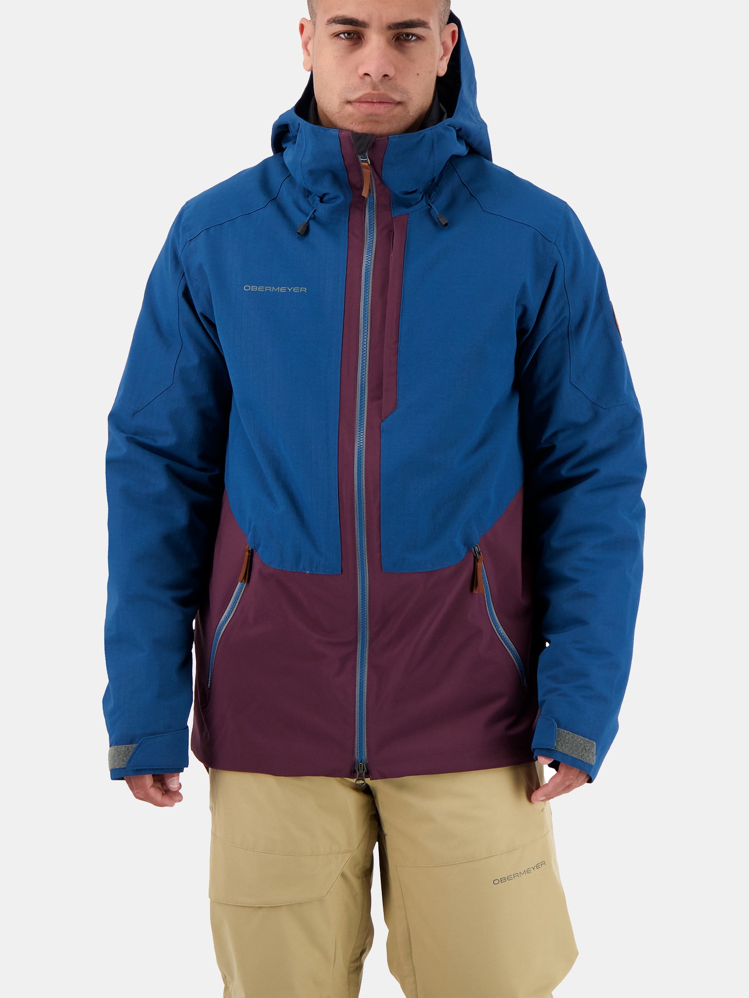 Obermeyer Men's Chandler Shell Jacket Saint Bernard