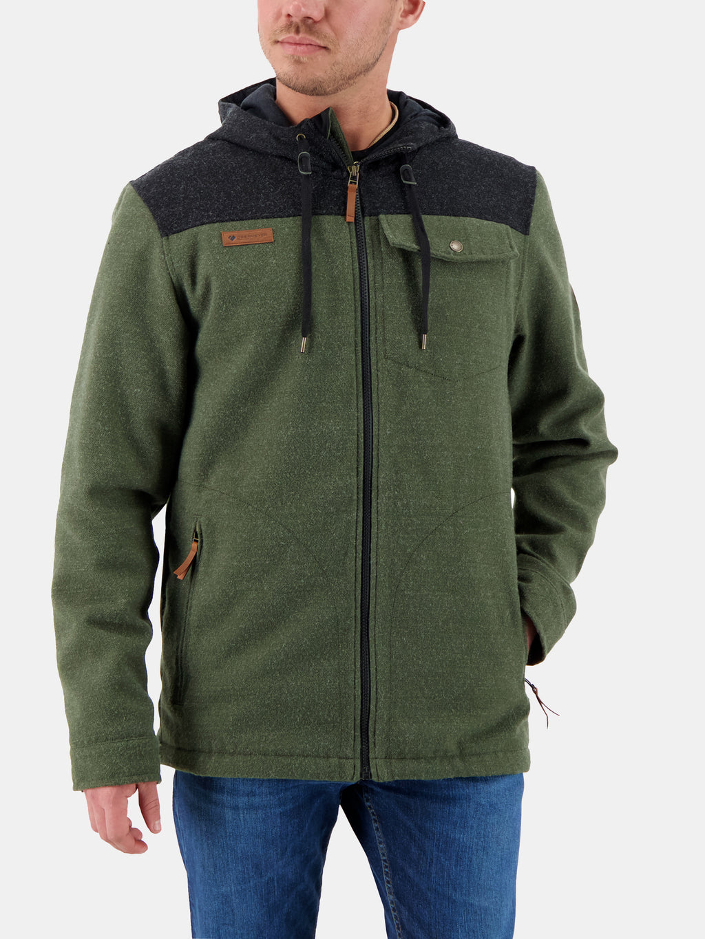 Obermeyer Men's Wyatt Wooly Jacket - Saint Bernard