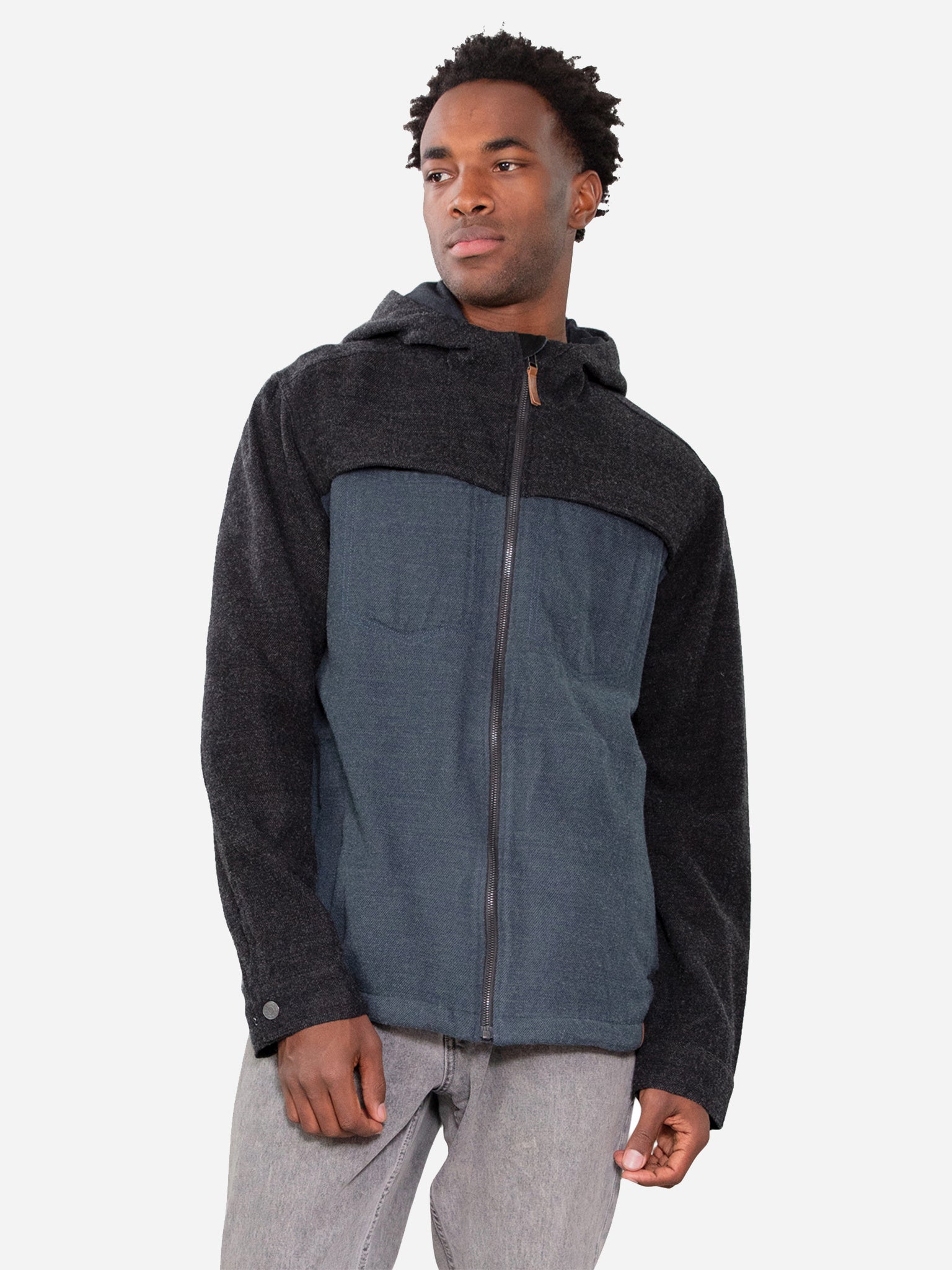 Obermeyer Men's Wyatt Wooly Jacket - Saint Bernard