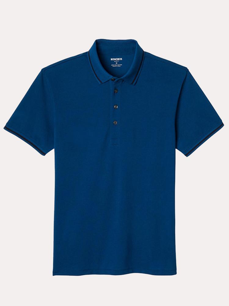 Bonobos Superfine Pique Polo - Saint Bernard