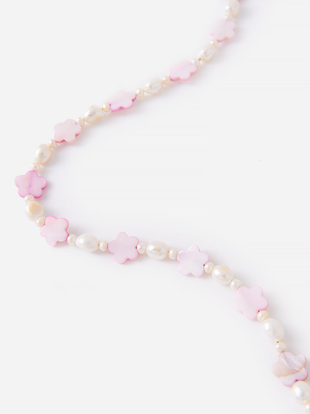 Cloverpost Women's Lilac Street Flower Necklace - Saint Bernard