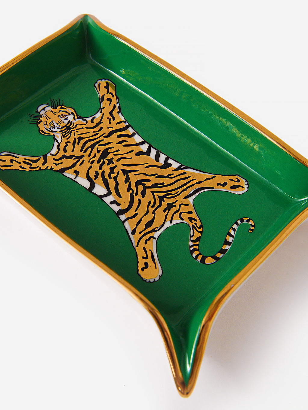 Jonathan Adler Tiger Valet Tray - Saint Bernard