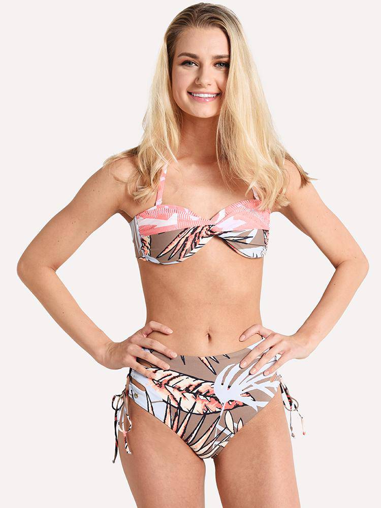 Maaji Ipanema Sunset Bandeau Bikini Top - Saint Bernard