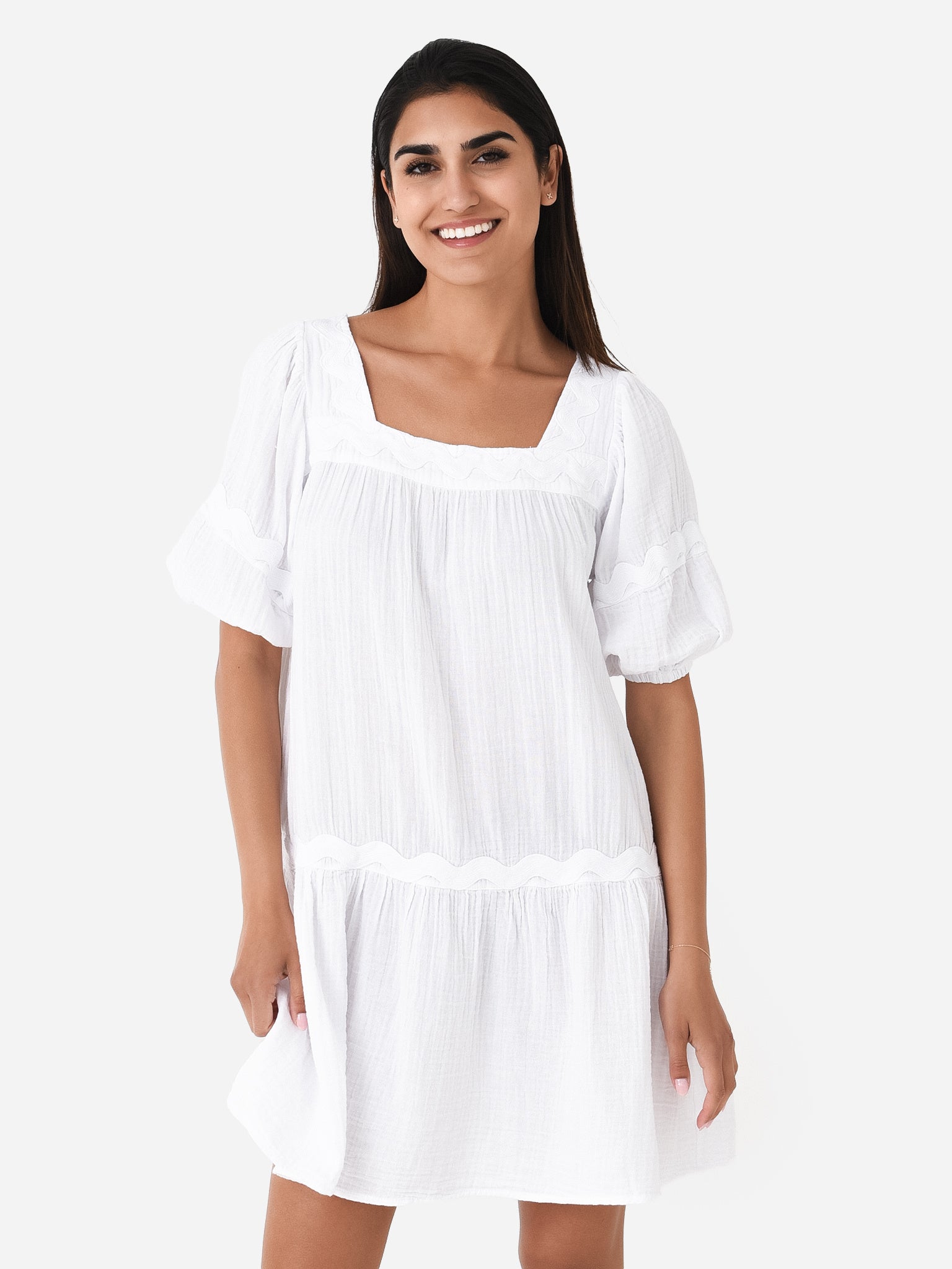 Stark X Women's Zig Zag Dress - Saint Bernard