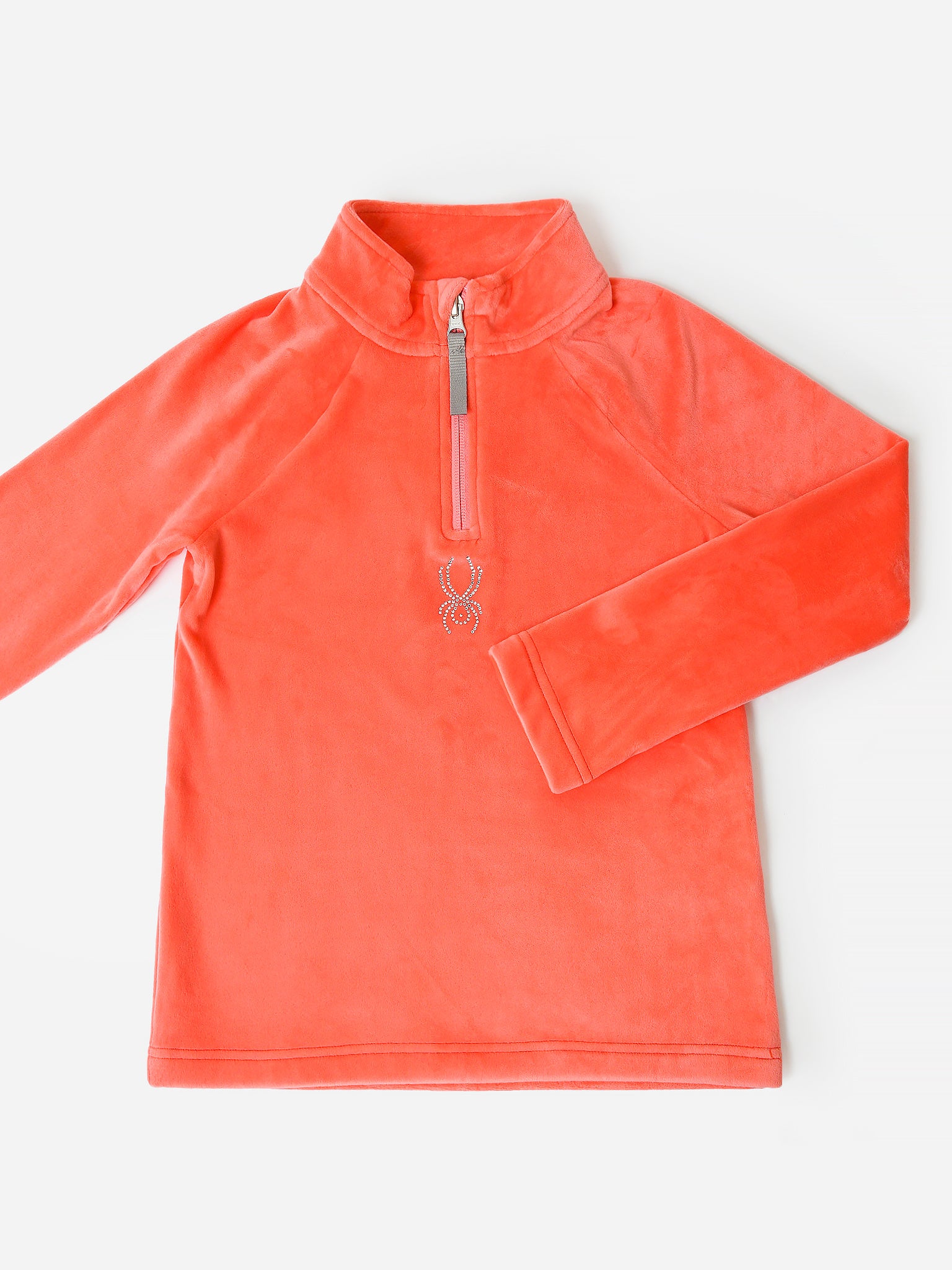 Spyder Girls' Shimmer Bug Half-Zip – Saint Bernard