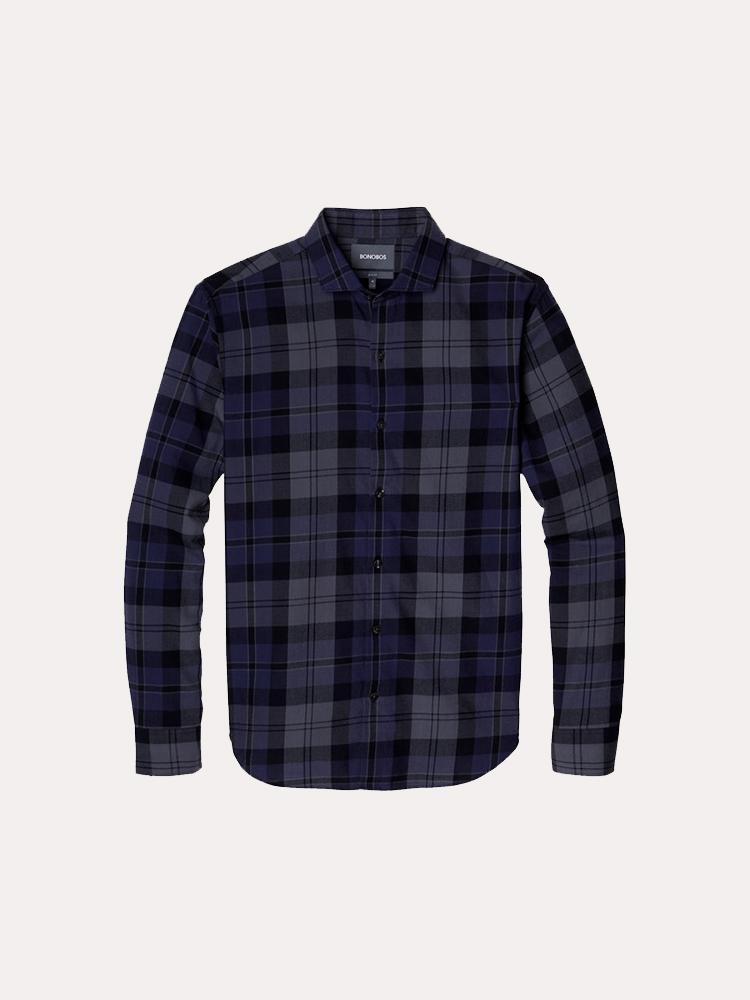 Bonobos Unbutton Down Slim Fit Shirt - Saint Bernard