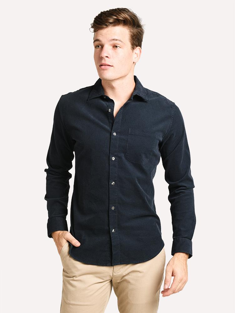 Bonobos The Cord Shirt Slim Fit - Saint Bernard