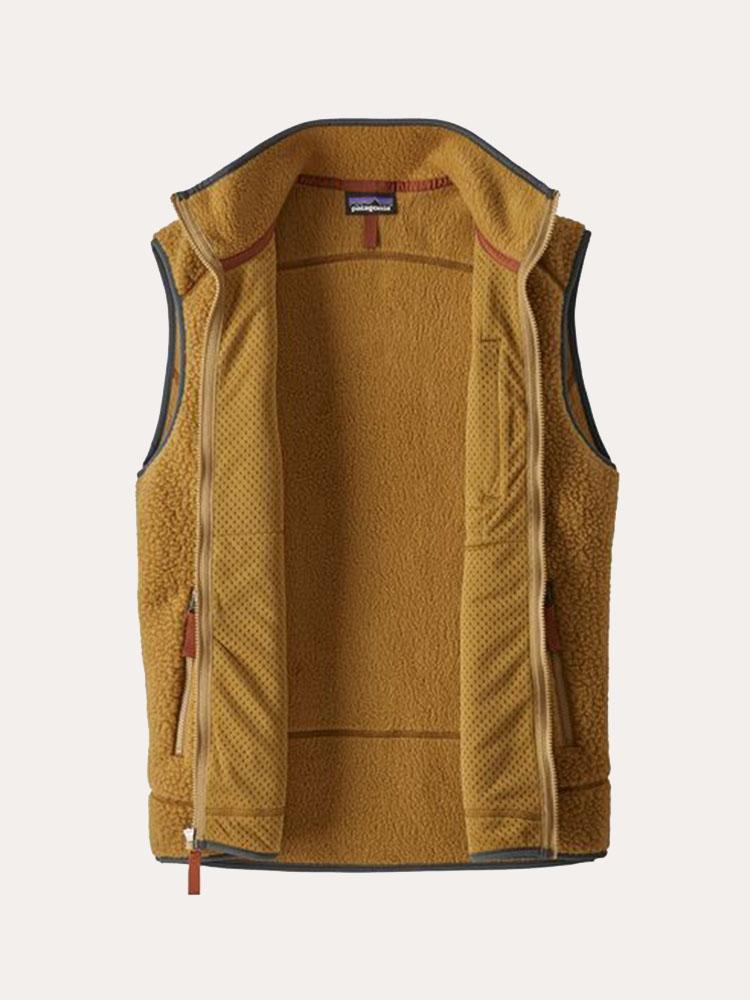 Patagonia Men's Retro Pile Fleece Vest - Saint Bernard