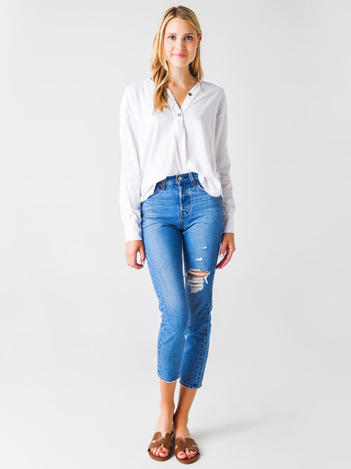 Levi's Premium Wedgie Icon Fit Ankle Straight Jean