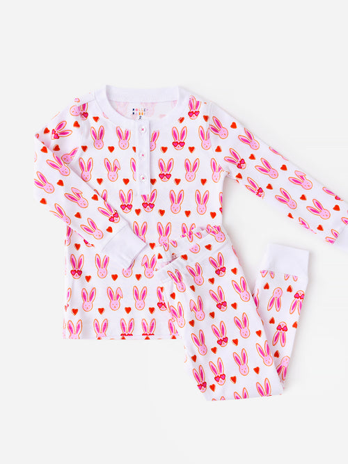 Roller Rabbit Girls' Lovestruck Pajamas