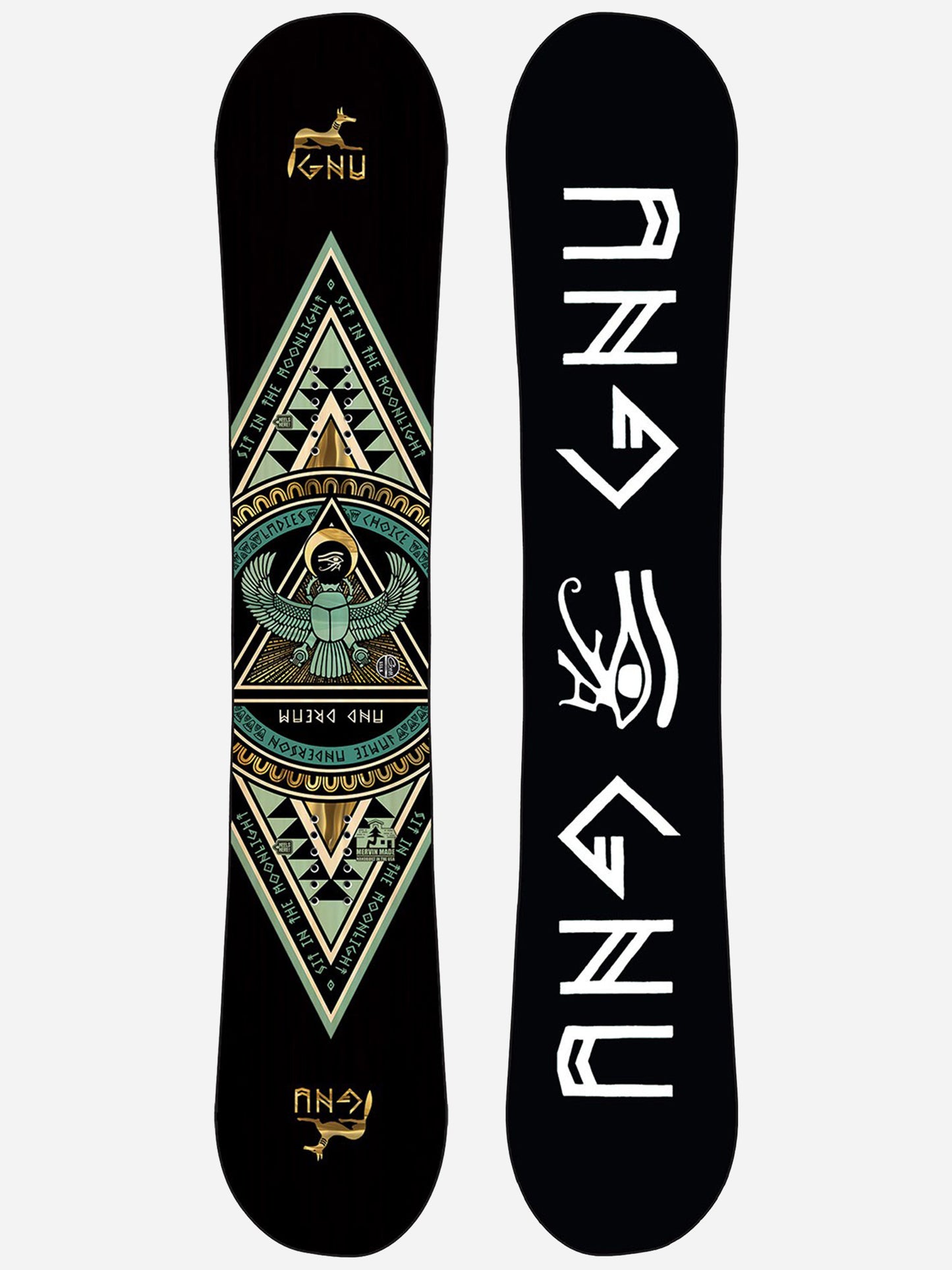 GNU Aysm Ladies Choice C2X Women's Snowboard 2023 - Saint Bernard