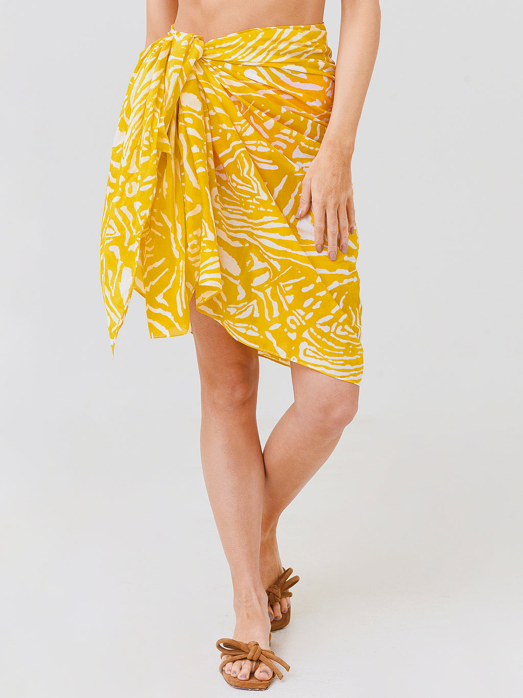 Hunter Bell Women's Printed Sarong - Saint Bernard